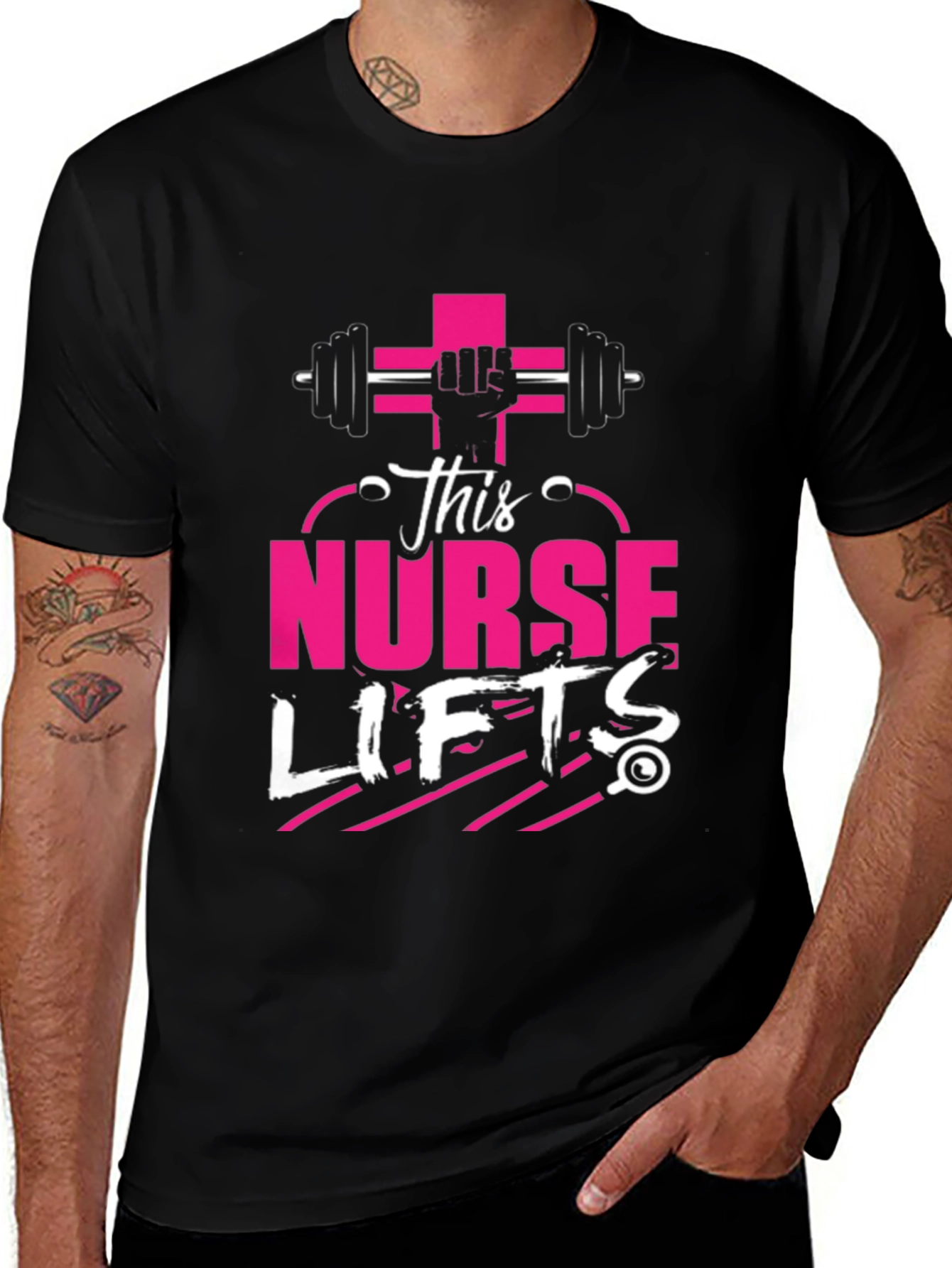 This Nurse Lifts T-Shirt: Fitness Apparel