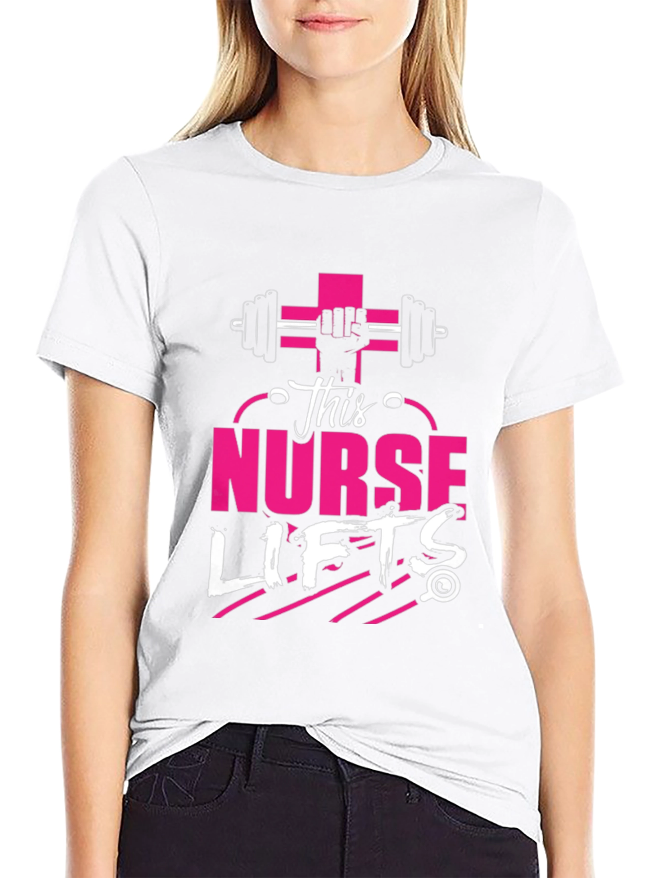 This Nurse Lifts T-Shirt: Fitness Apparel