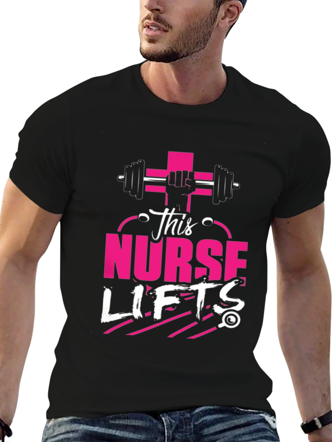 This Nurse Lifts T-Shirt: Fitness Apparel