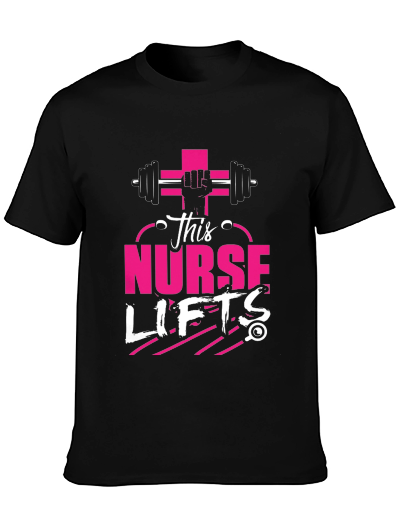 This Nurse Lifts T-Shirt: Fitness Apparel