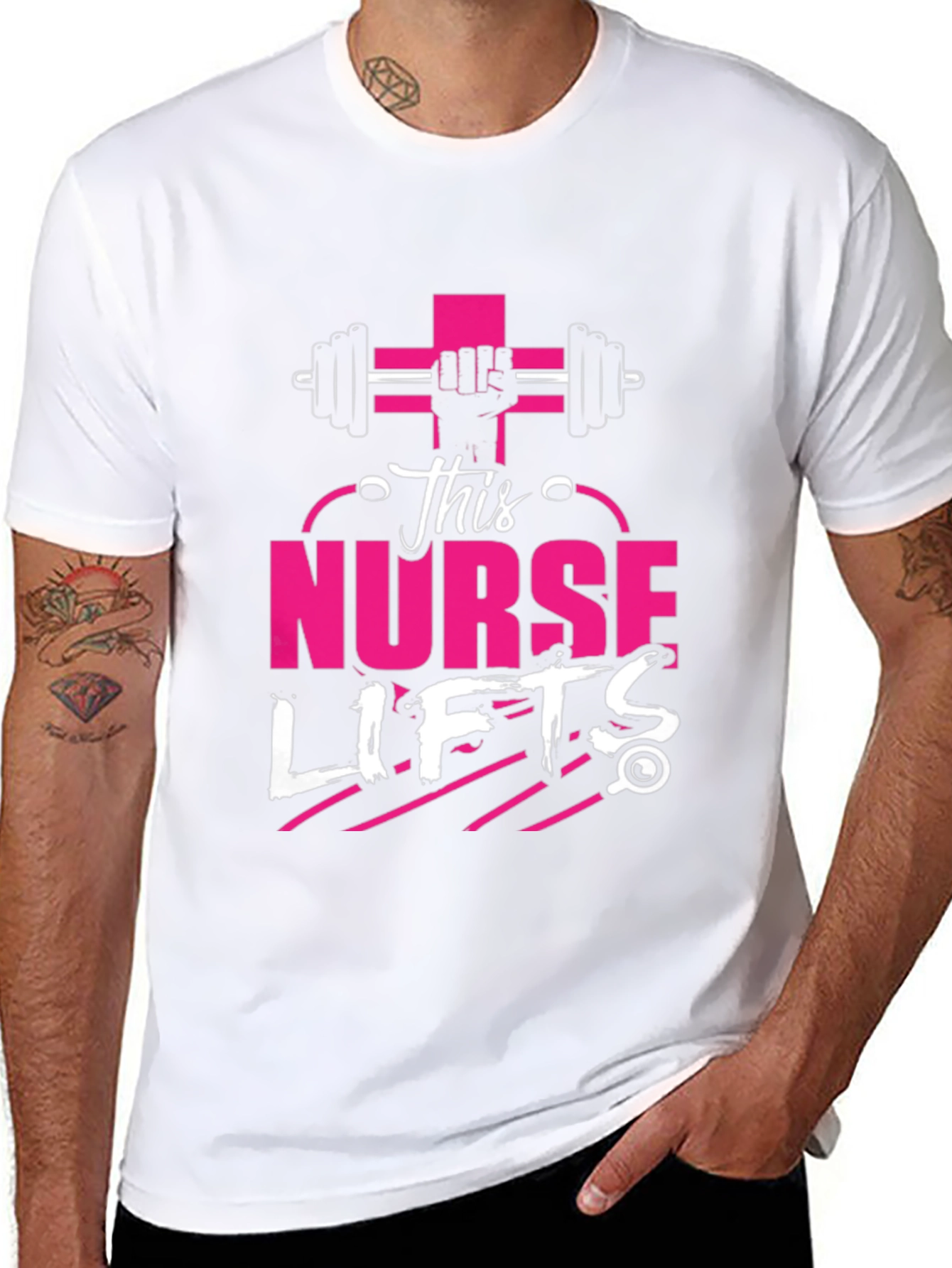 This Nurse Lifts T-Shirt: Fitness Apparel