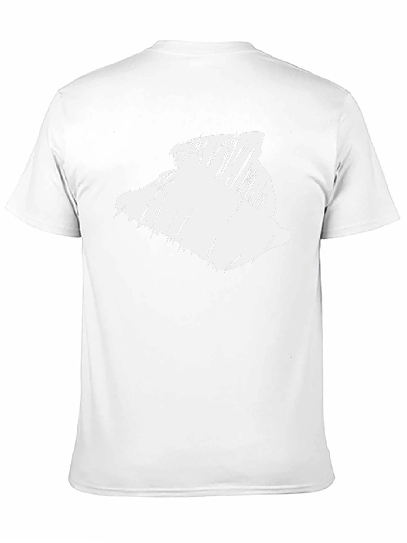 Abstract Graphic Print T-Shirt - Modern Casual Tee