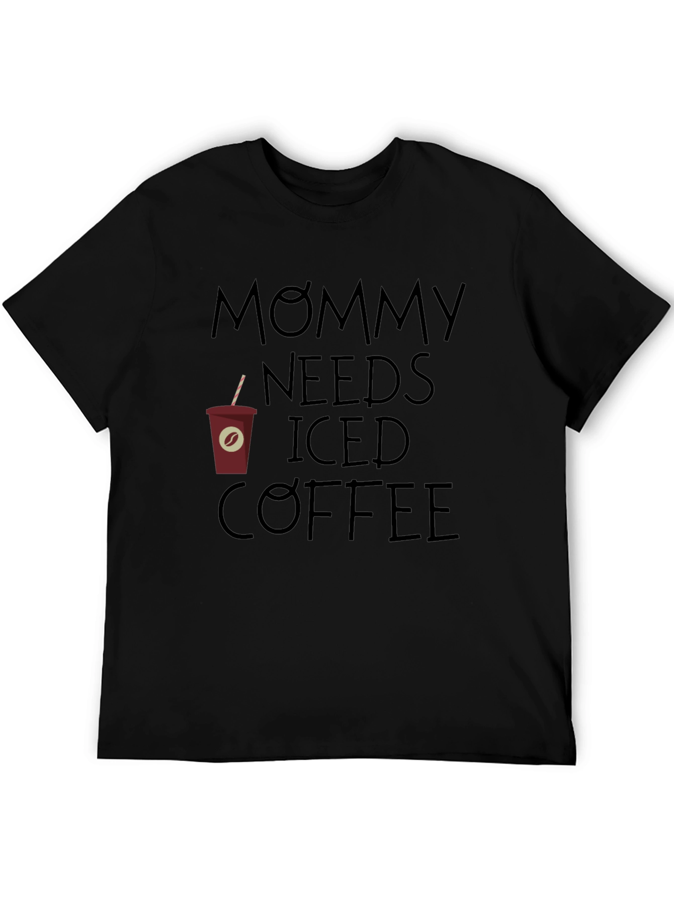 Mommy Needs Iced Coffee Graphic Tee - Relaxed Fit