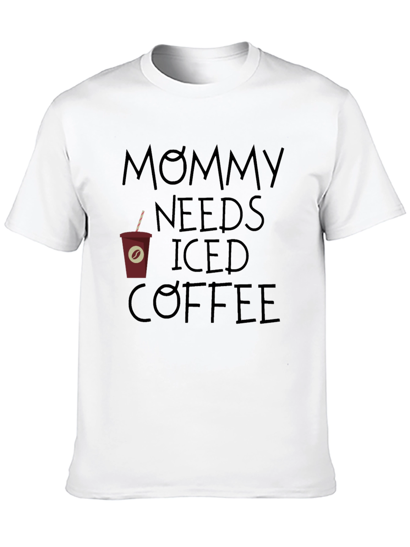 Mommy Needs Iced Coffee Graphic Tee - Relaxed Fit