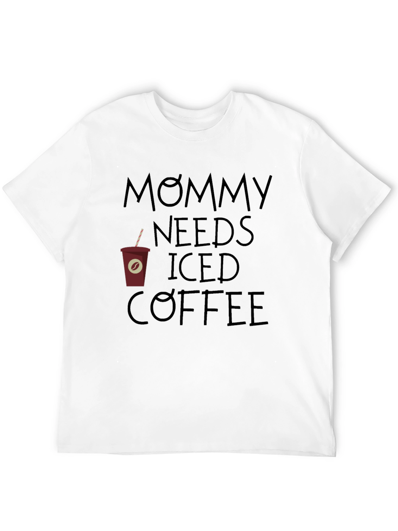 Mommy Needs Iced Coffee Graphic Tee - Relaxed Fit