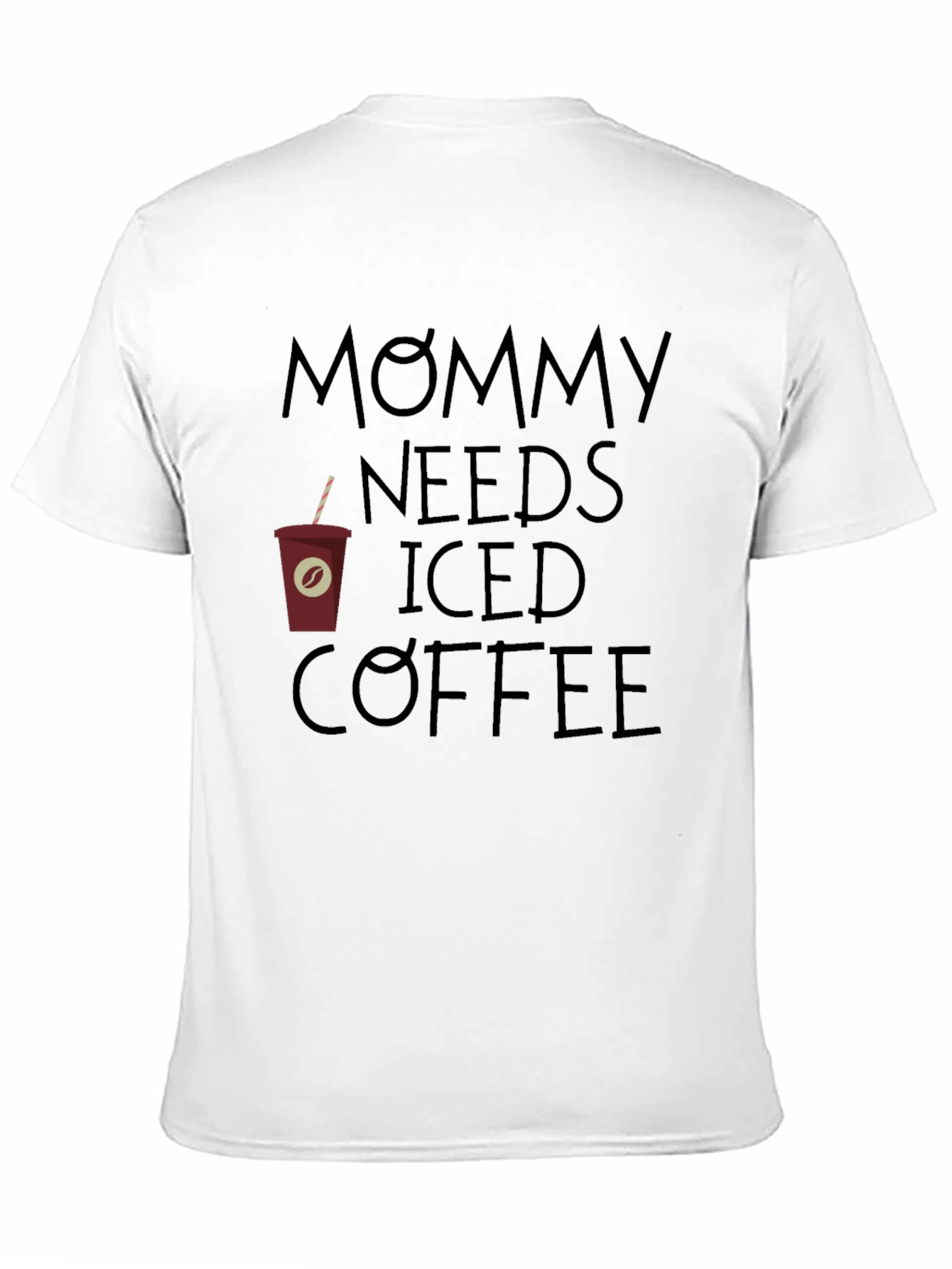 Mommy Needs Iced Coffee Graphic Tee - Relaxed Fit