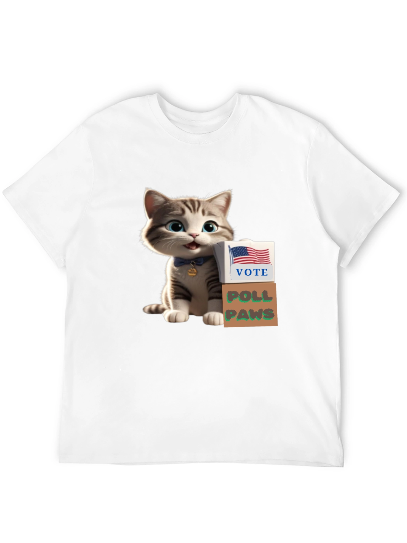Vote Poll Paws T-Shirt