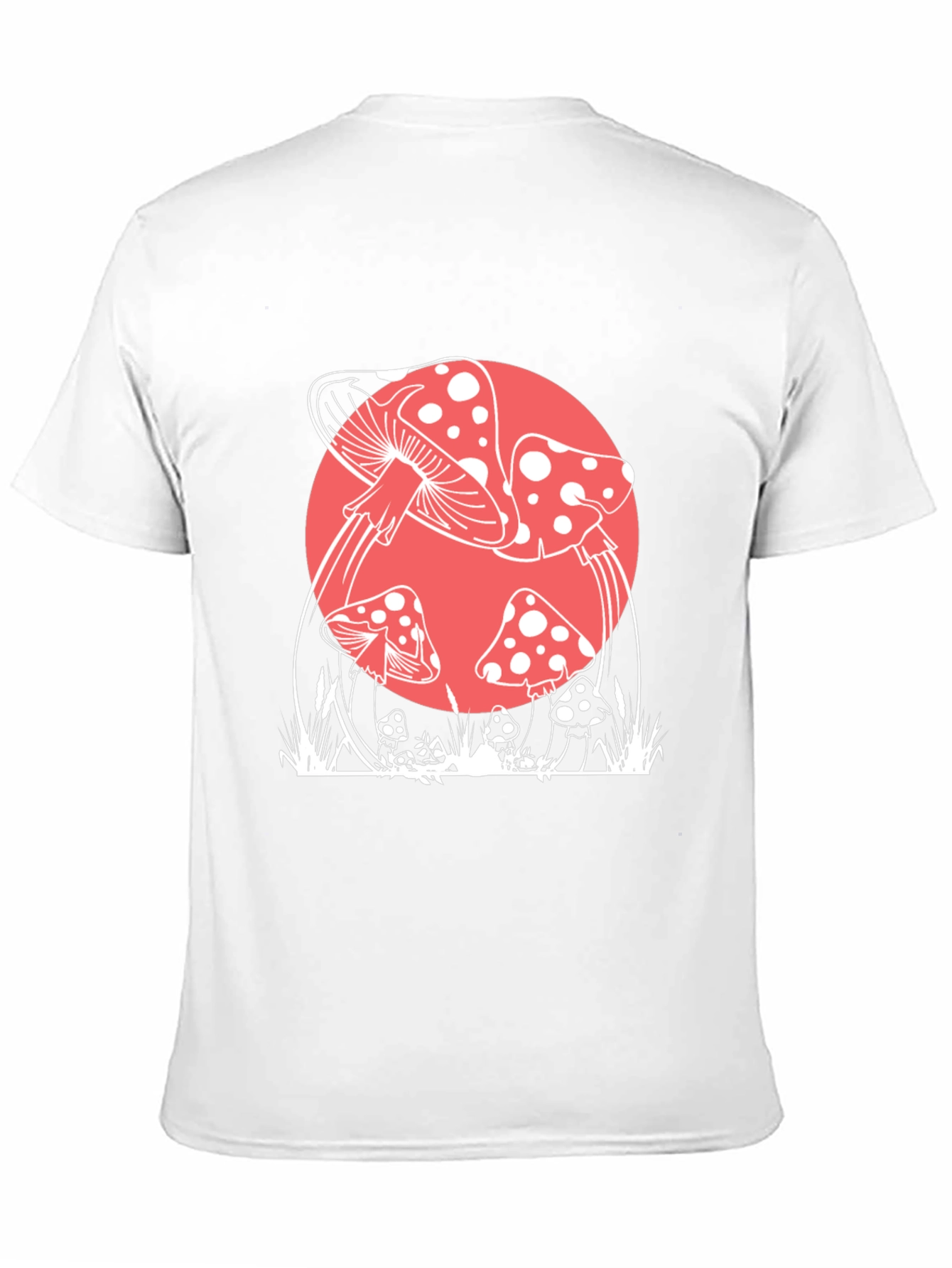 Mushroom Graphic Tee - Retro Style