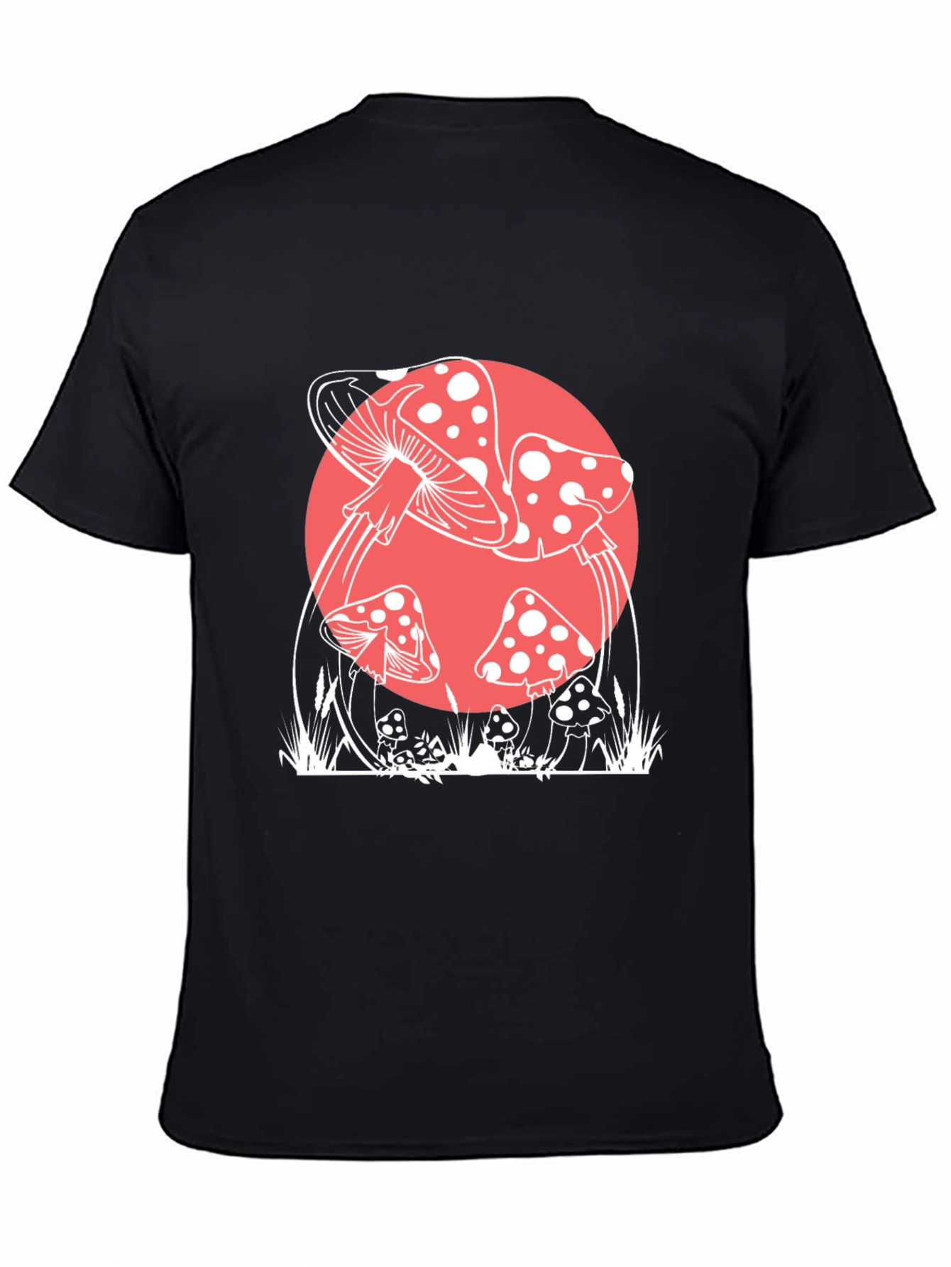 Mushroom Graphic Tee - Retro Style
