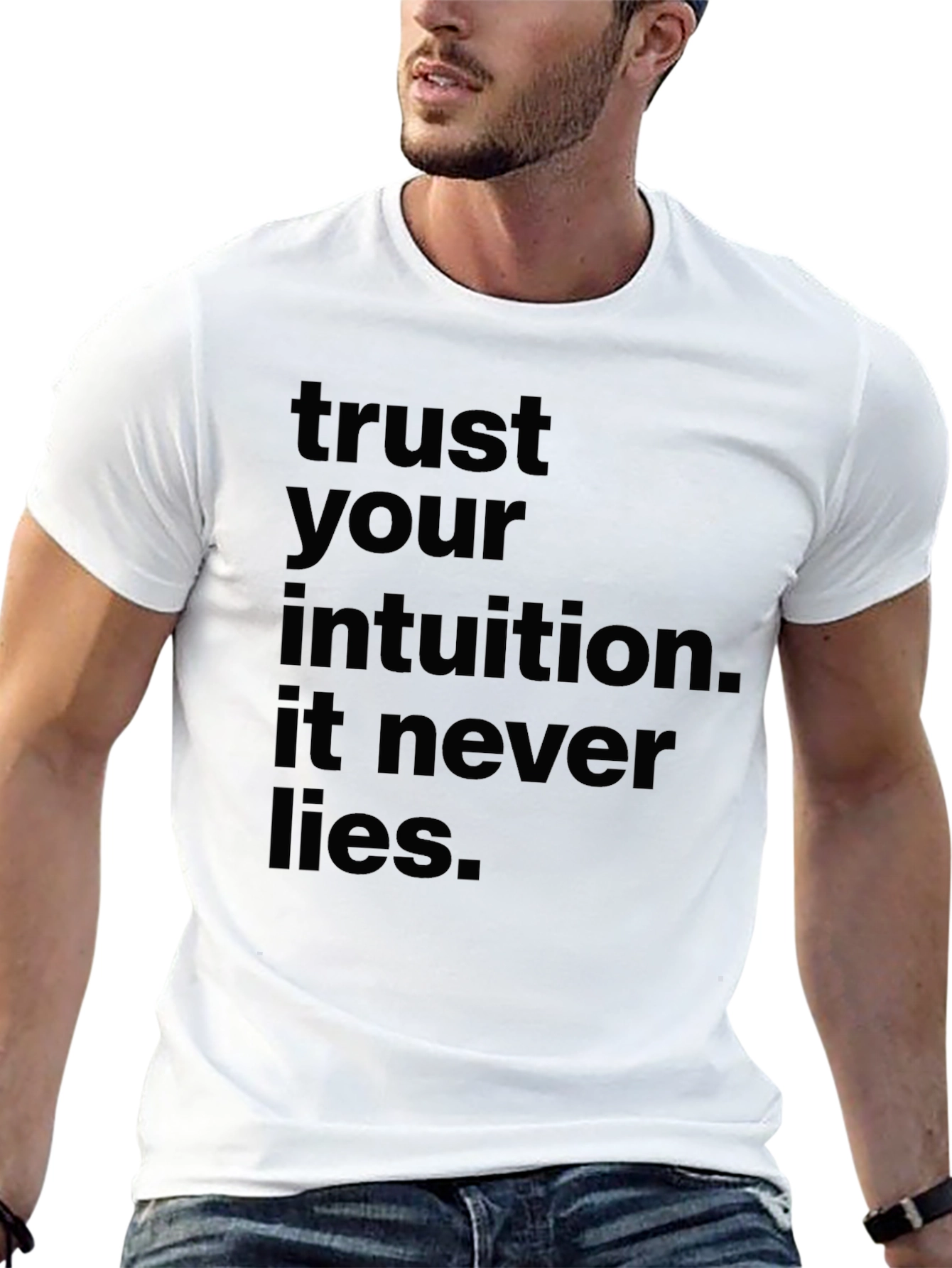 Trust Your Intuition Black T-Shirt