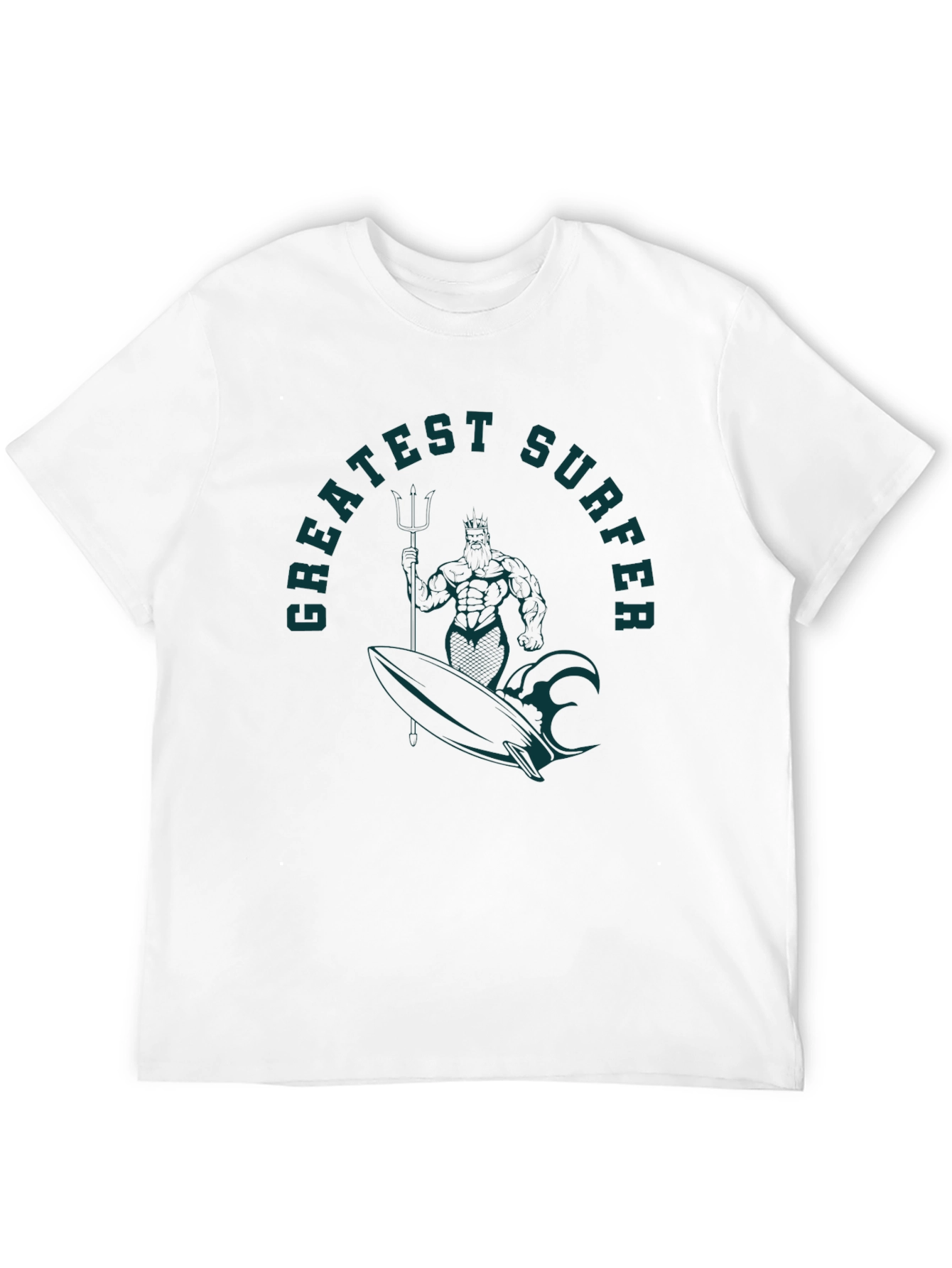 Greatest Surfer Graphic Tee - Black