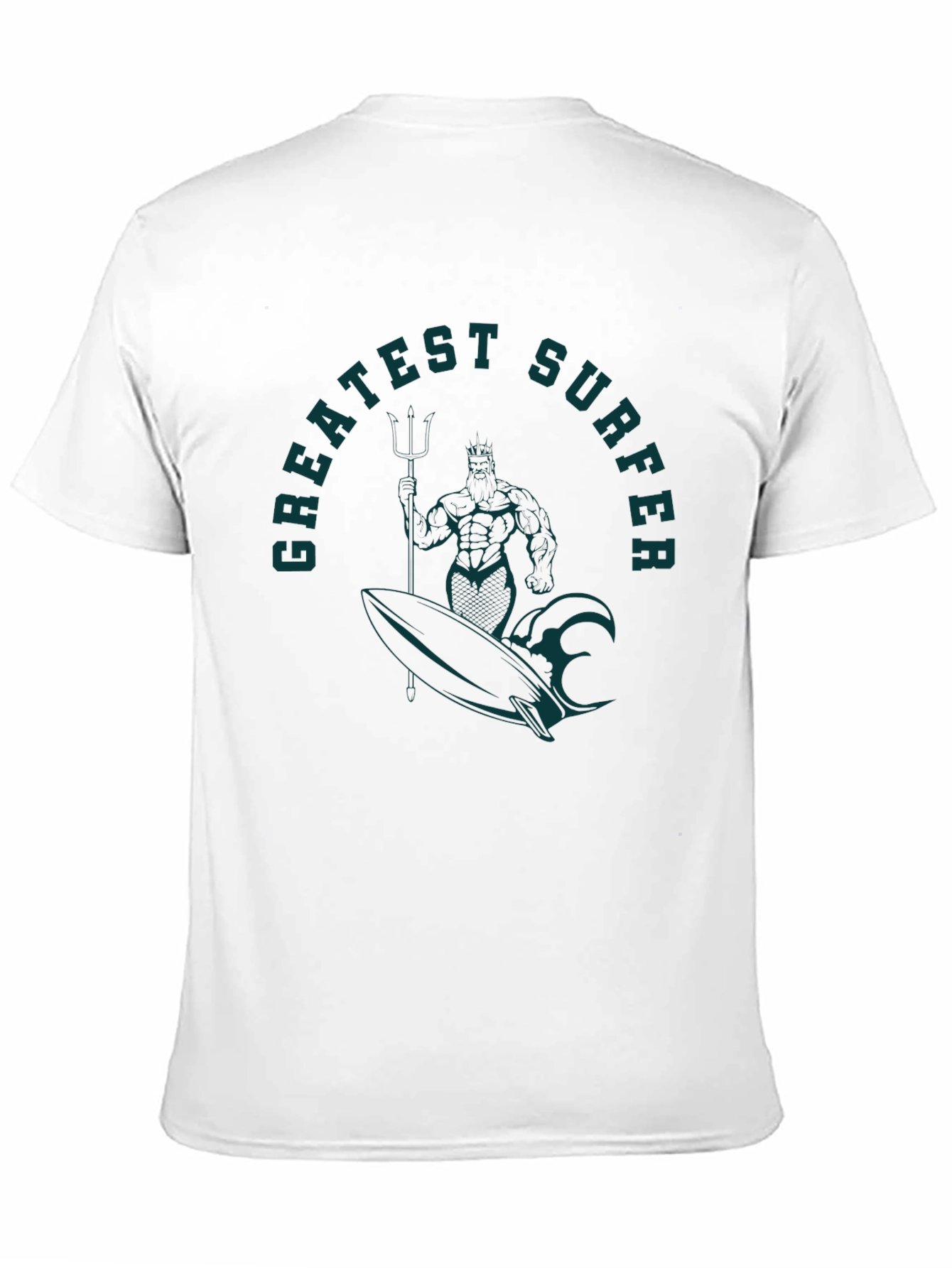 Greatest Surfer Graphic Tee - Black