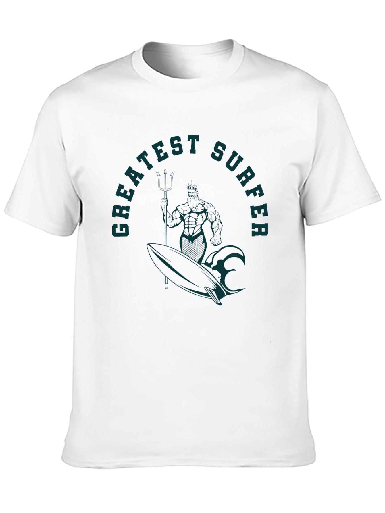 Greatest Surfer Graphic Tee - Black