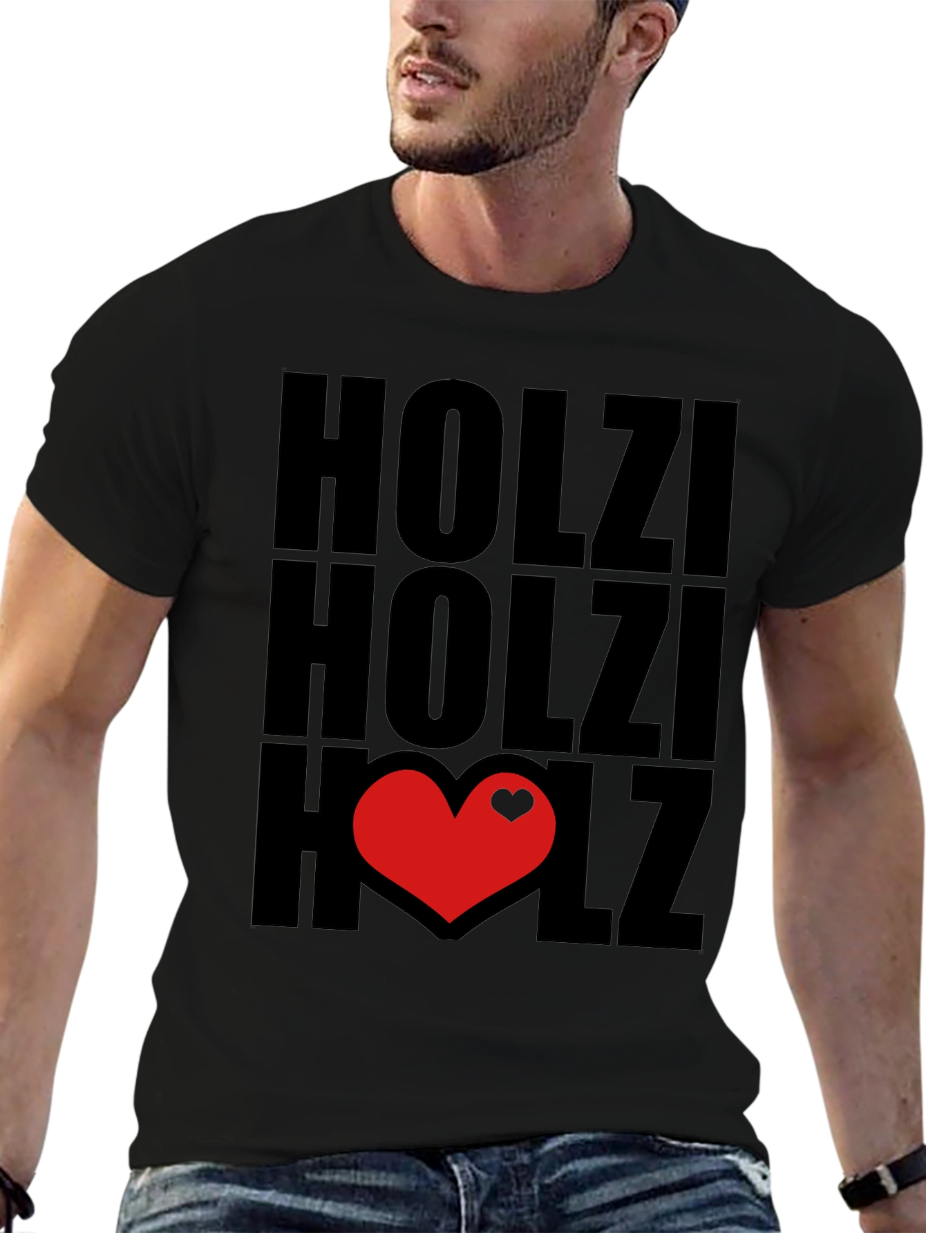Holzi Heart T-Shirt - Love Lumberjack Style