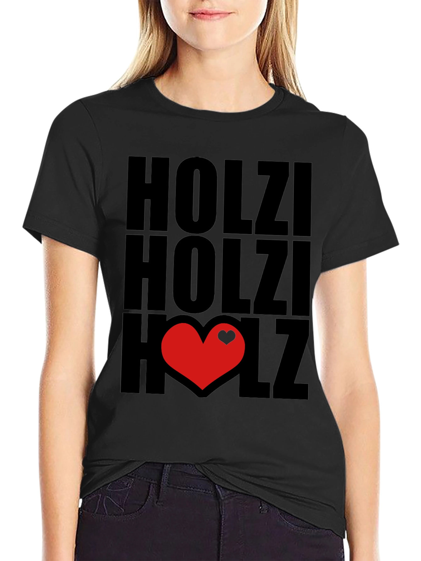 Holzi Heart T-Shirt - Love Lumberjack Style