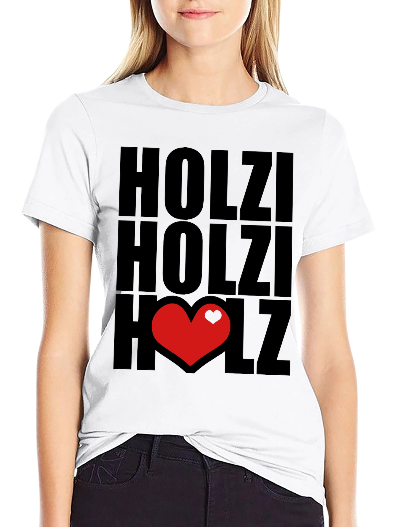 Holzi Heart T-Shirt - Love Lumberjack Style
