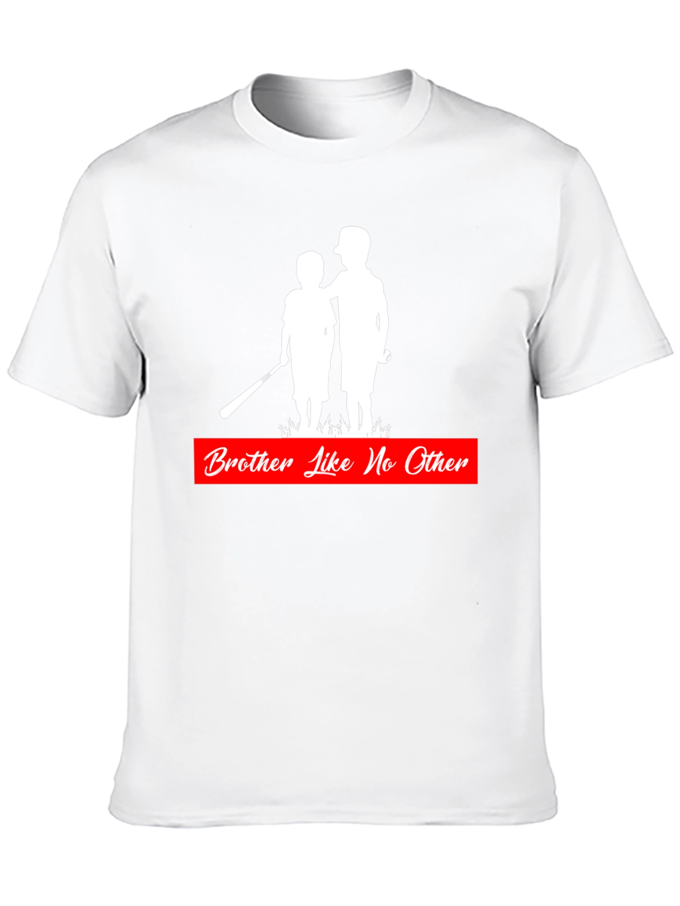 Brother Like No Other T-Shirt - Baseball Silhouette Design