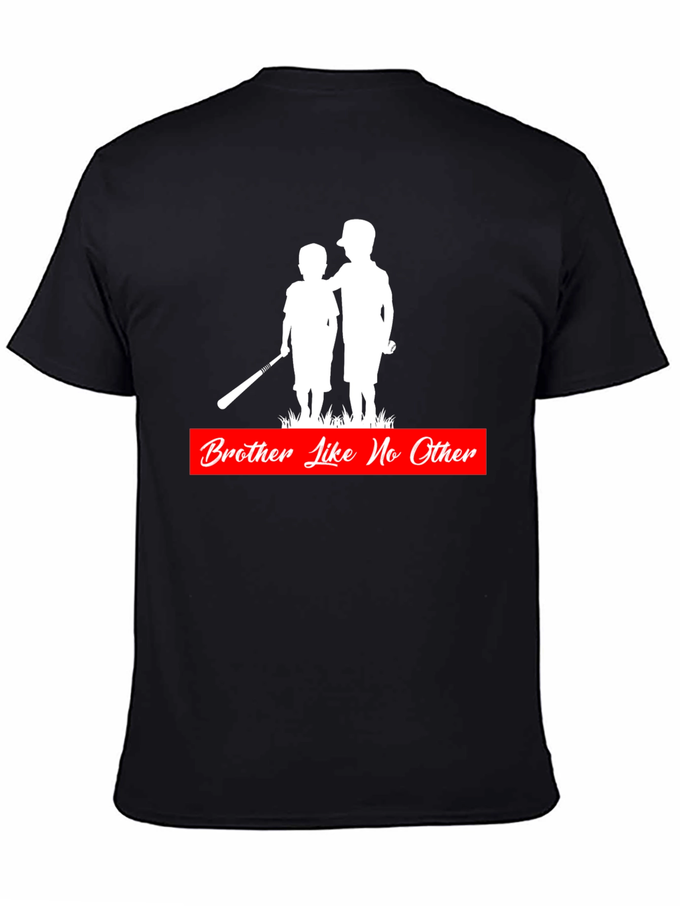 Brother Like No Other T-Shirt - Baseball Silhouette Design