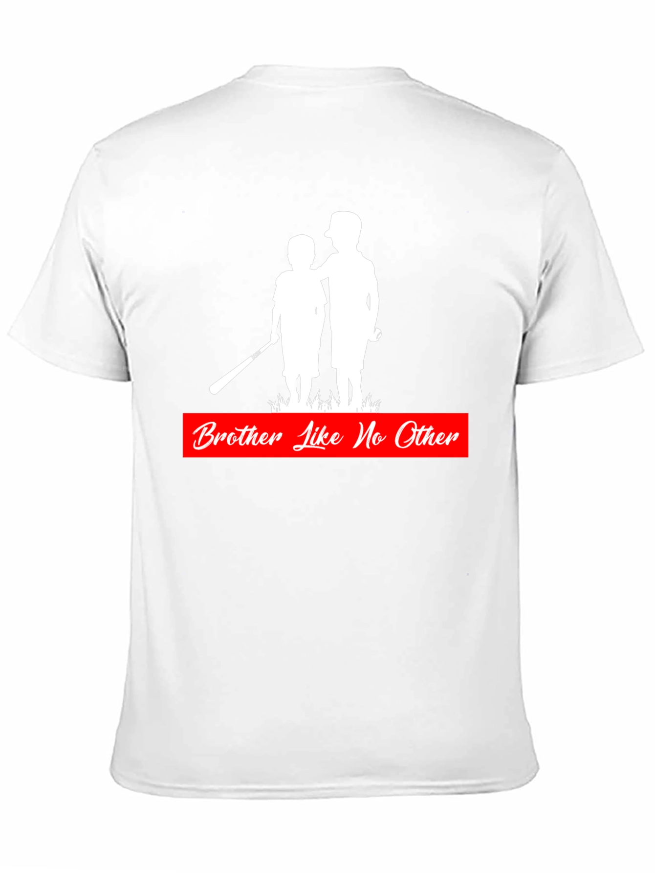 Brother Like No Other T-Shirt - Baseball Silhouette Design