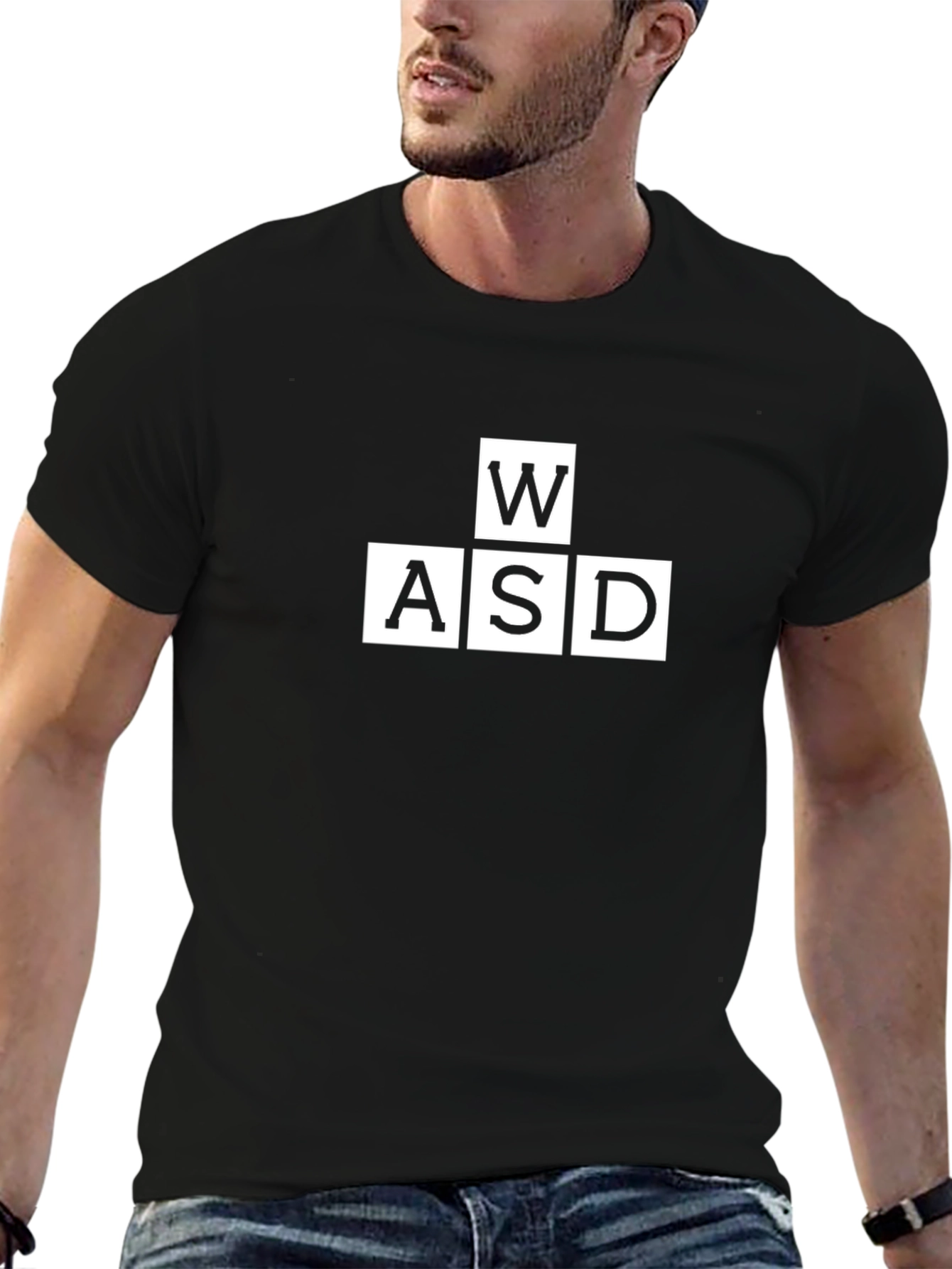 WASD Gaming T-Shirt - Black