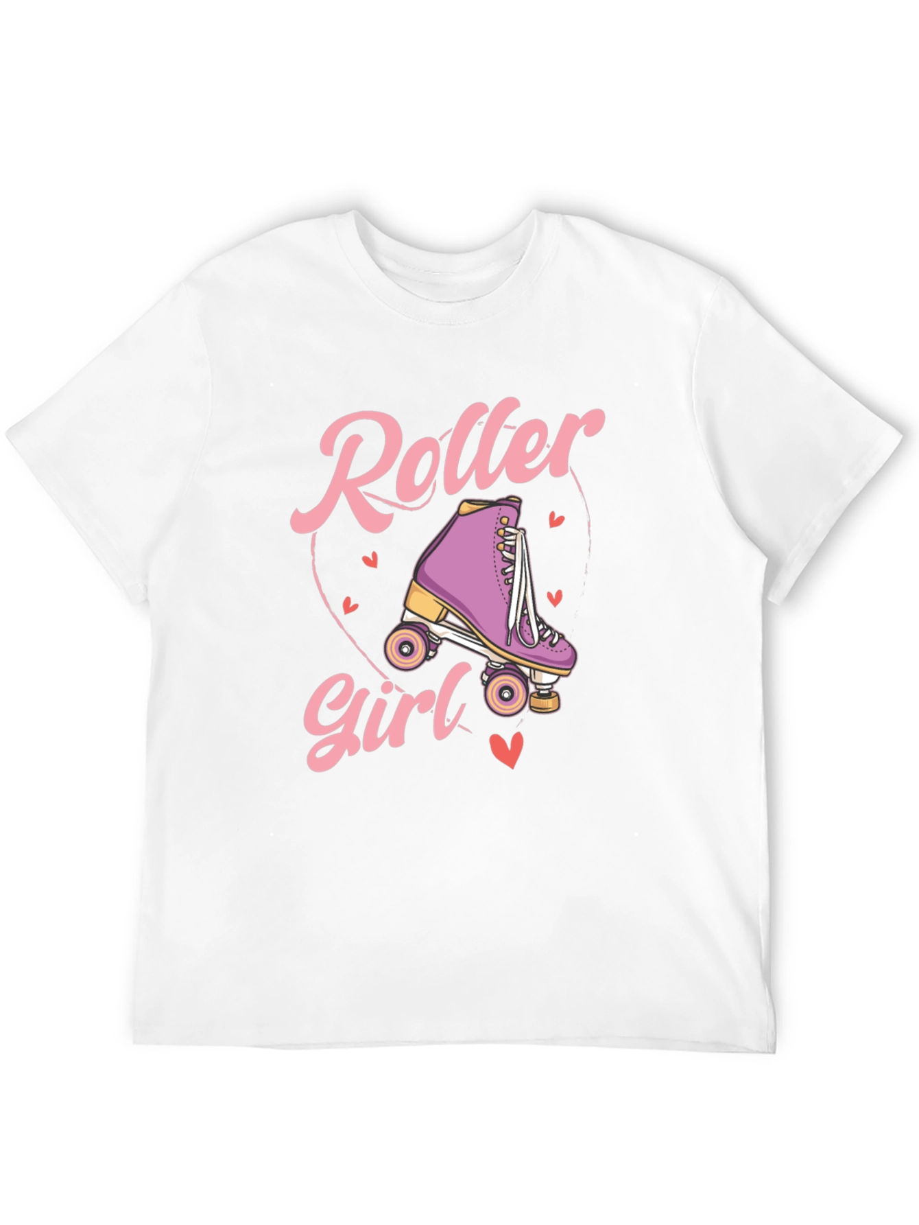 Roller Girl Graphic Tee - Skate in Style!