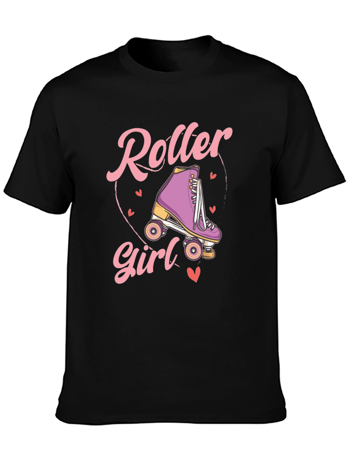Roller Girl Graphic Tee - Skate in Style!