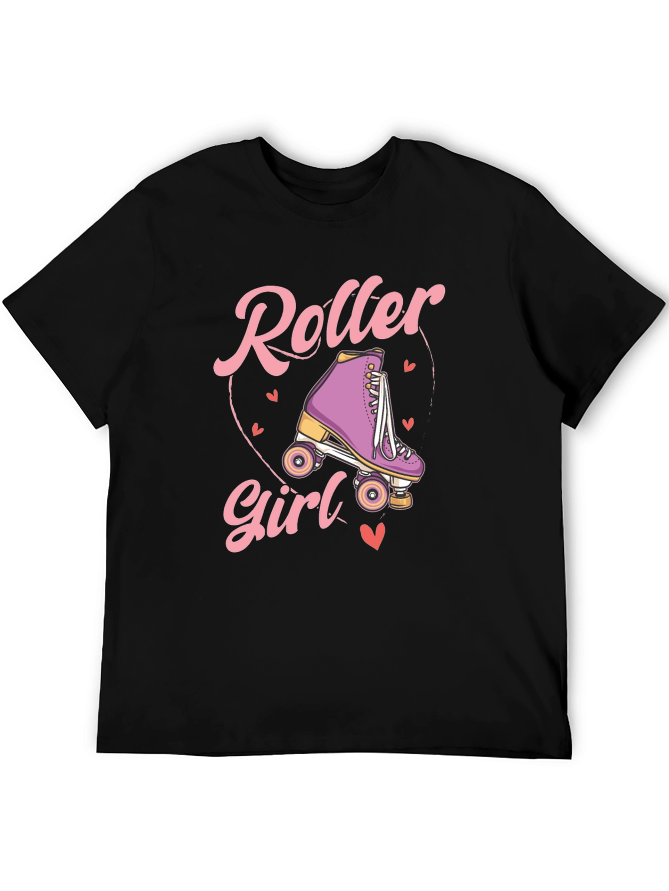 Roller Girl Graphic Tee - Skate in Style!