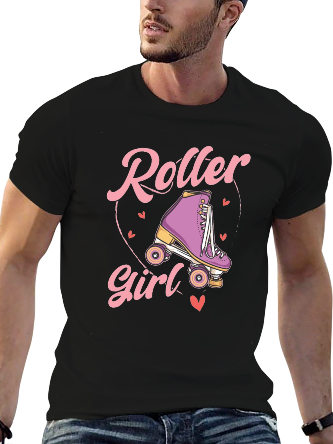 Roller Girl Graphic Tee - Skate in Style!