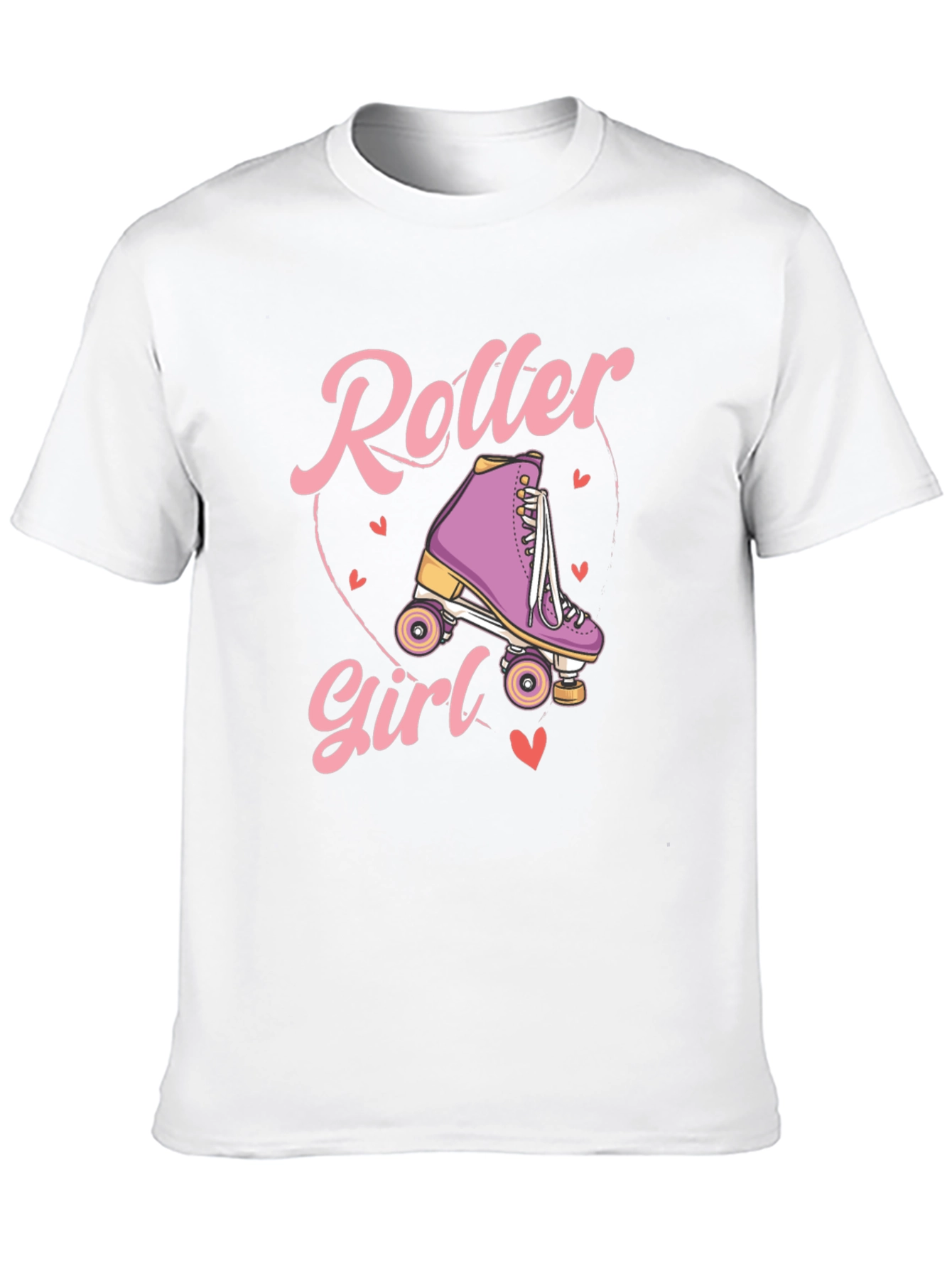 Roller Girl Graphic Tee - Skate in Style!