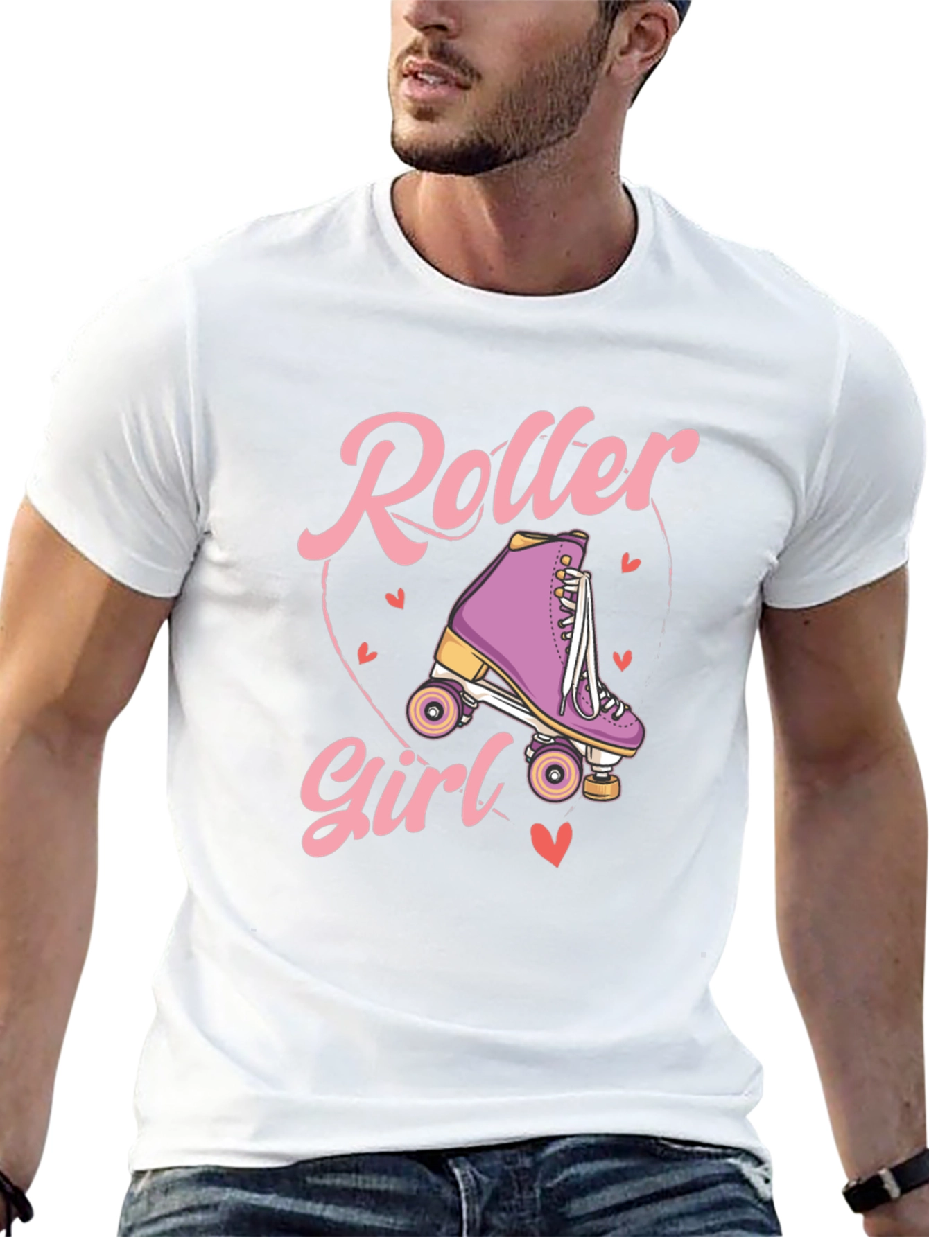 Roller Girl Graphic Tee - Skate in Style!