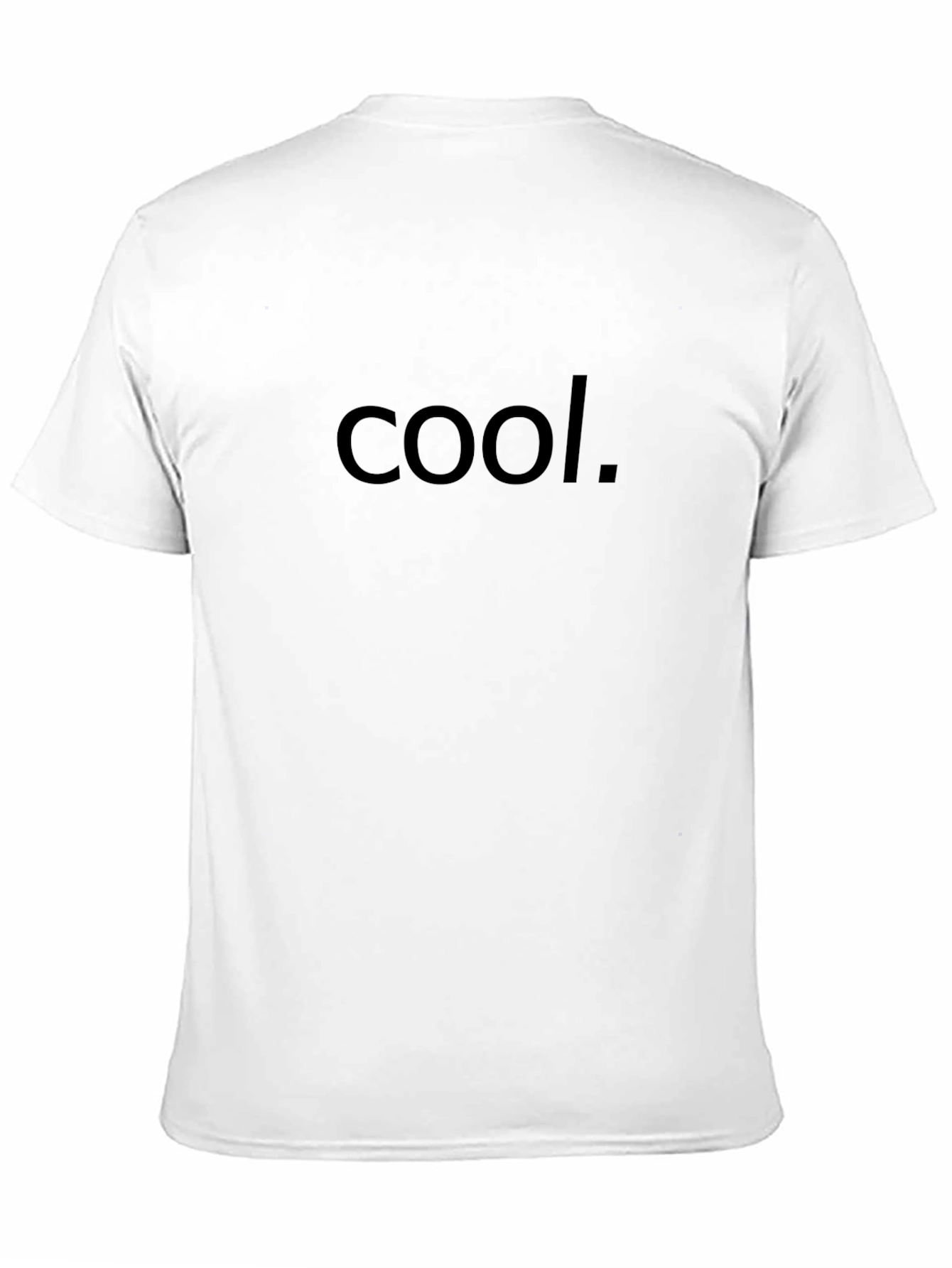 Cool Graphic Tee - Black Casual T-Shirt