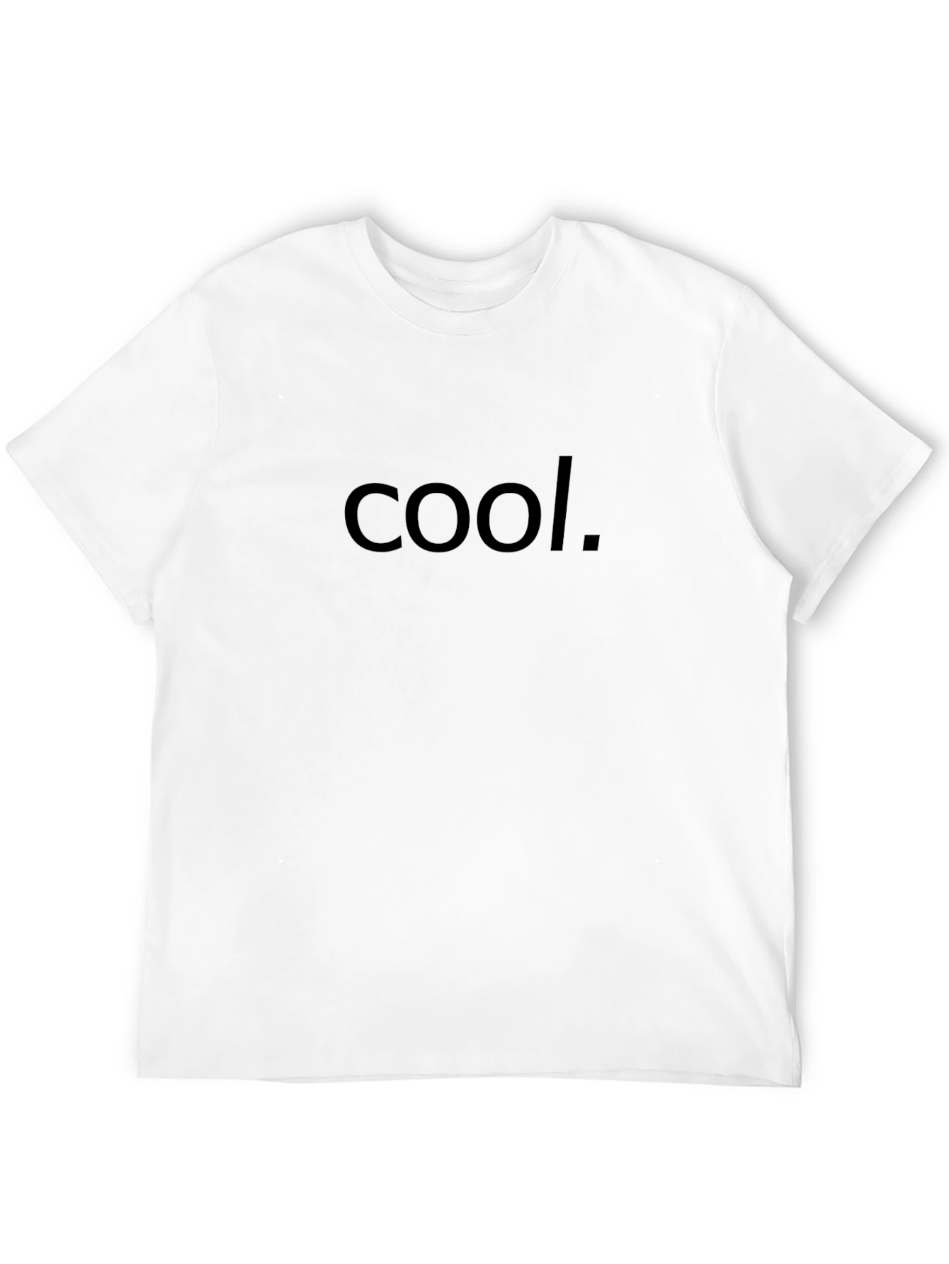 Cool Graphic Tee - Black Casual T-Shirt