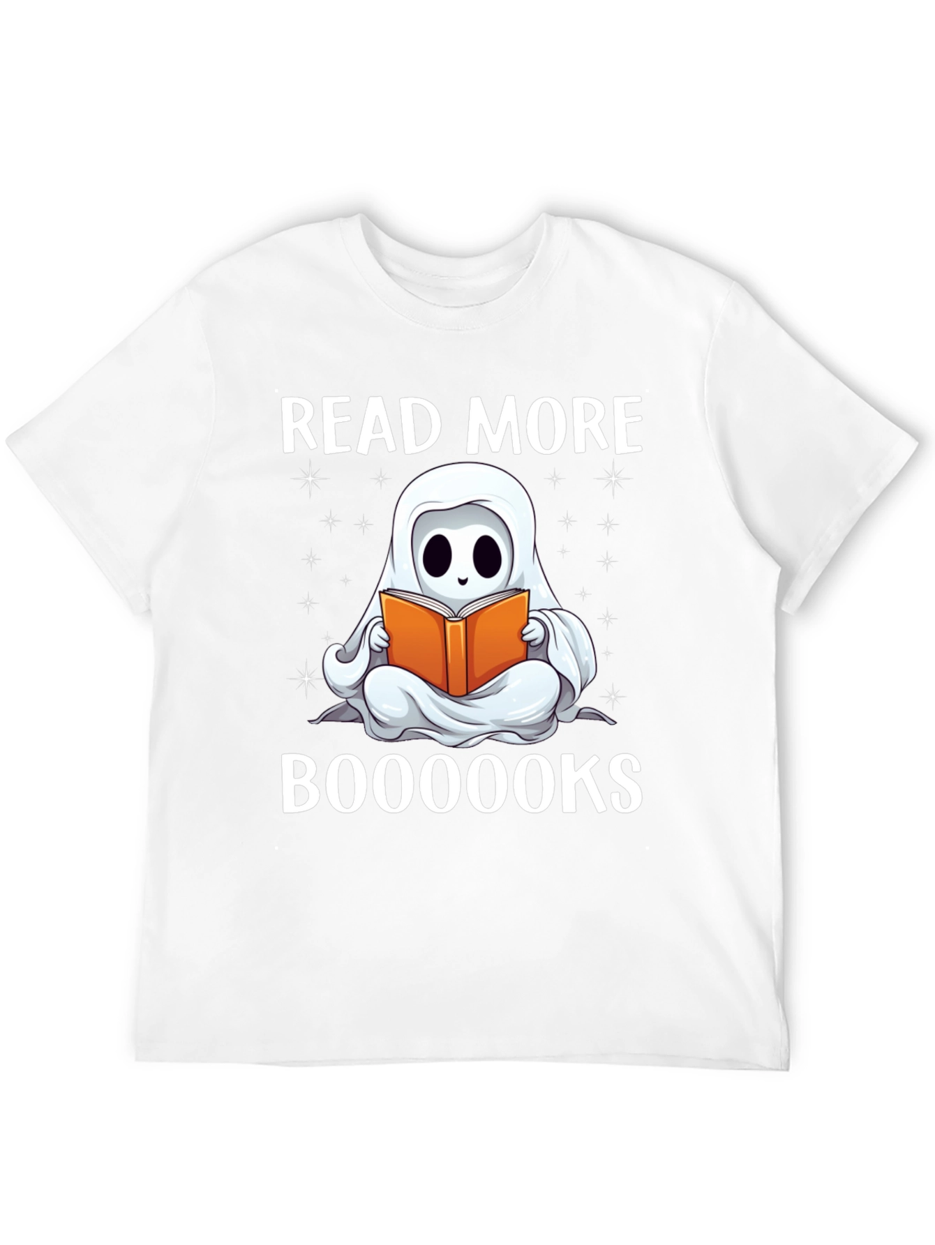 Read More Booooks T-Shirt - Ghost Reading