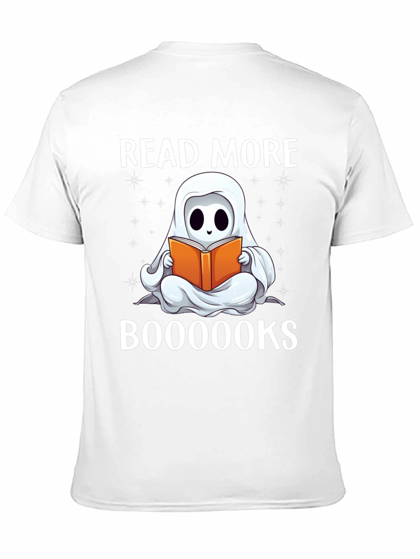 Read More Booooks T-Shirt - Ghost Reading