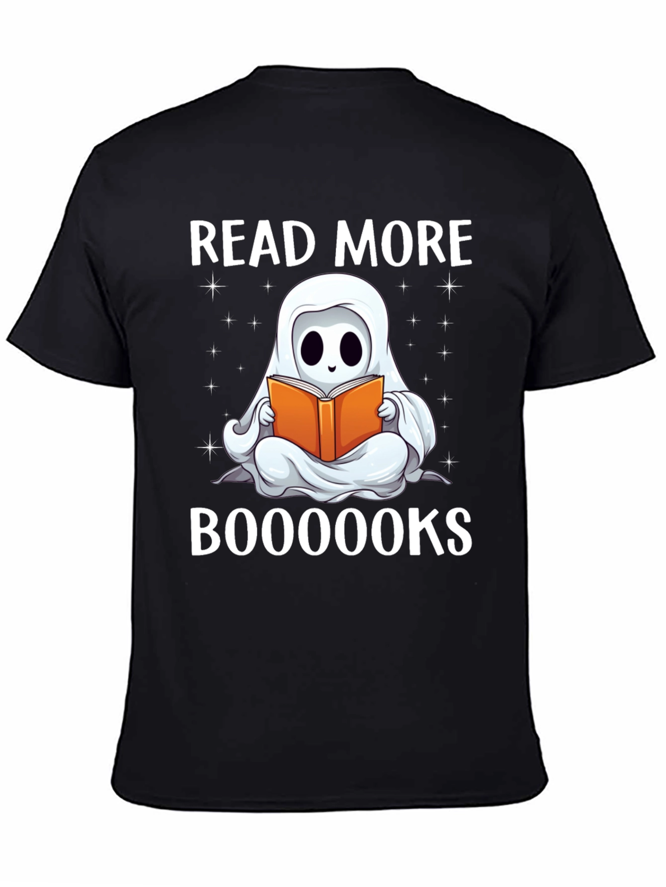 Read More Booooks T-Shirt - Ghost Reading