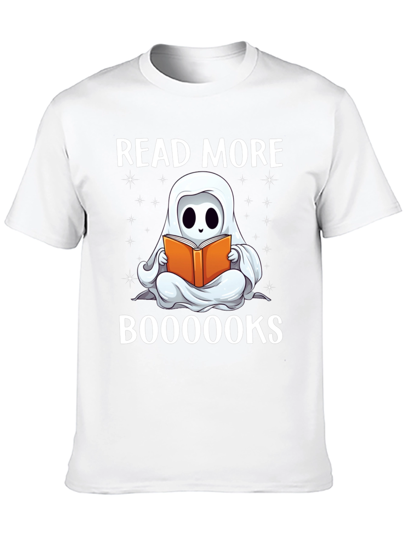Read More Booooks T-Shirt - Ghost Reading