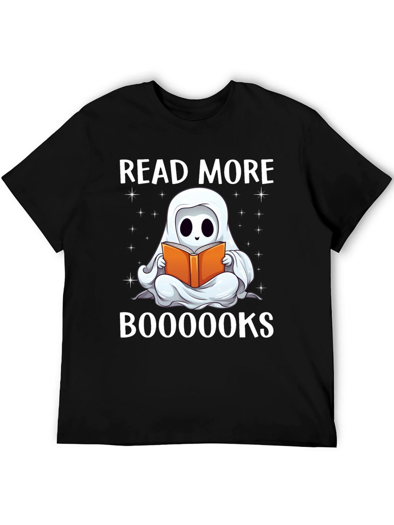 Read More Booooks T-Shirt - Ghost Reading