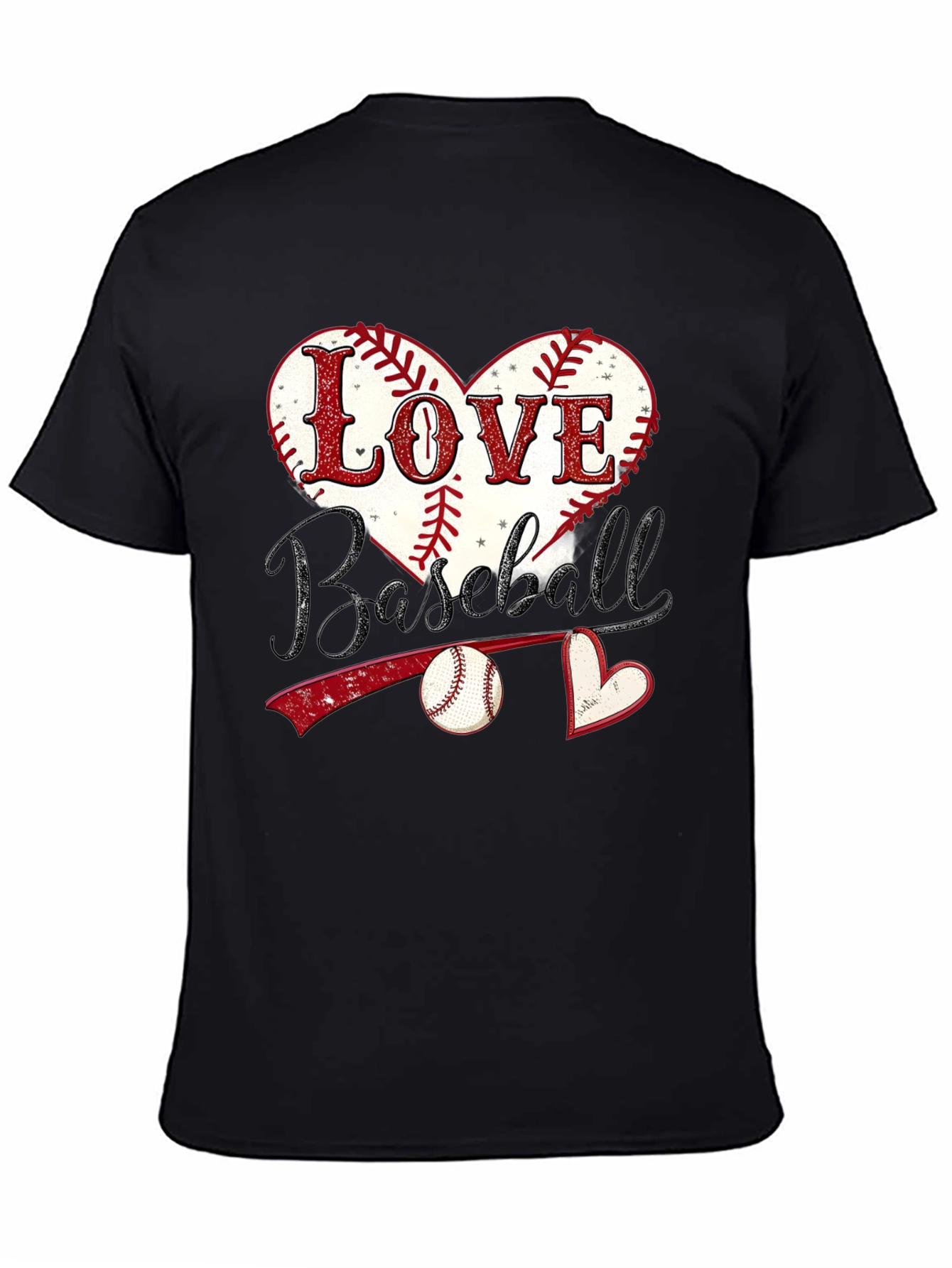 Love Baseball Graphic T-Shirt