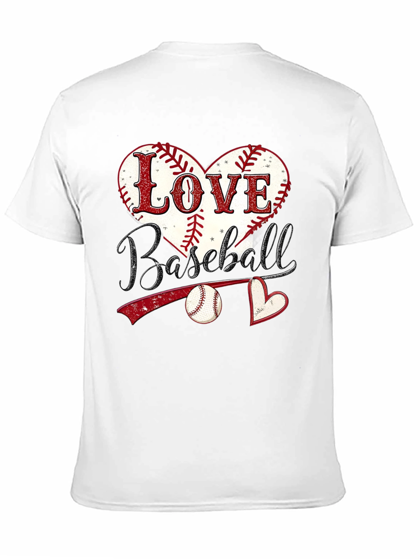 Love Baseball Graphic T-Shirt