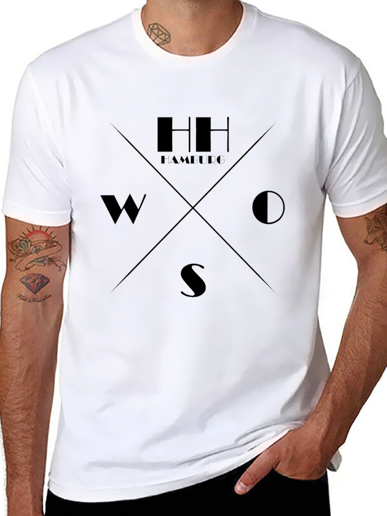 HH Hambulo Graphic Tee - Modern Style