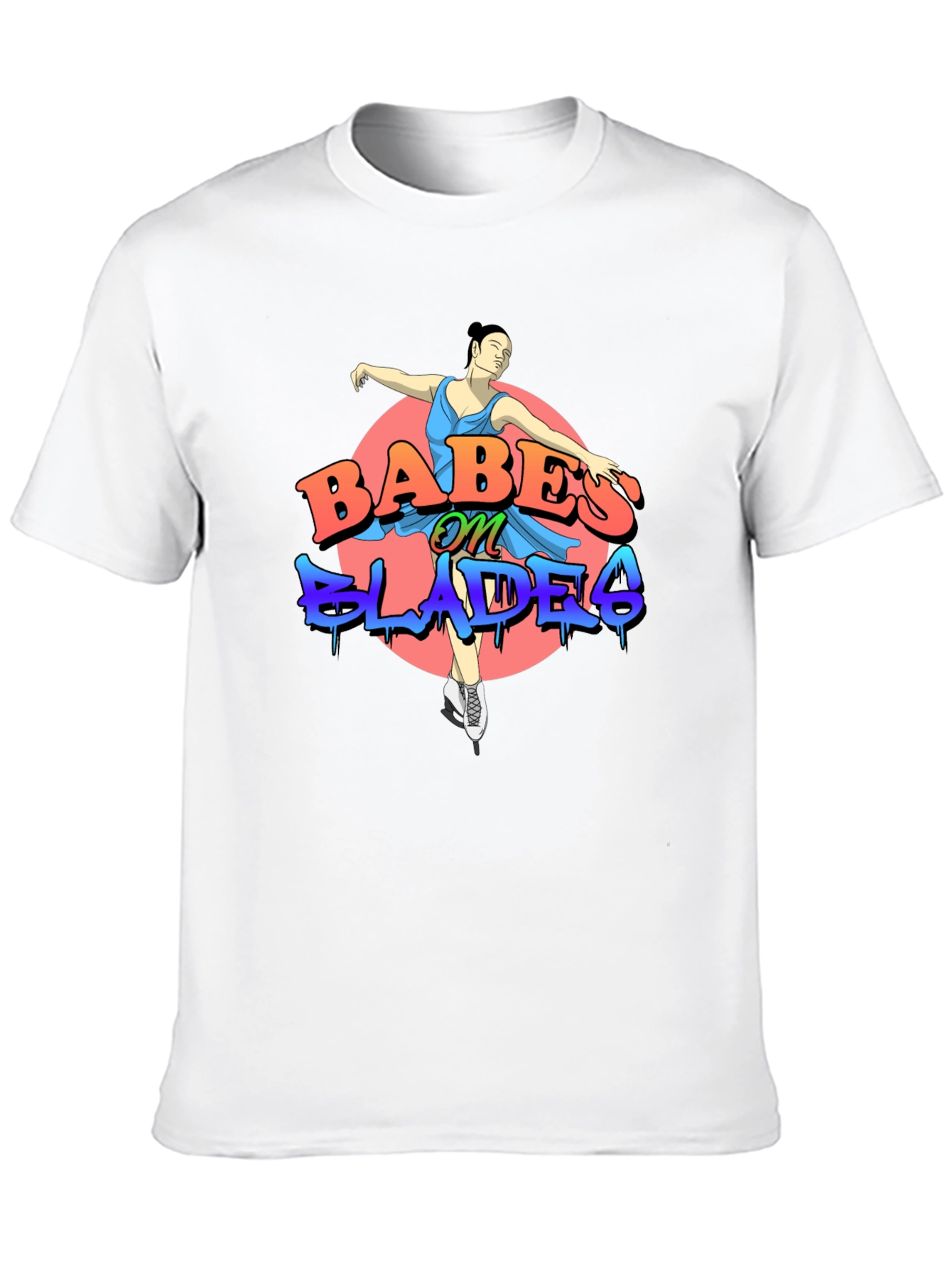Babes on Blades Graphic T-Shirt