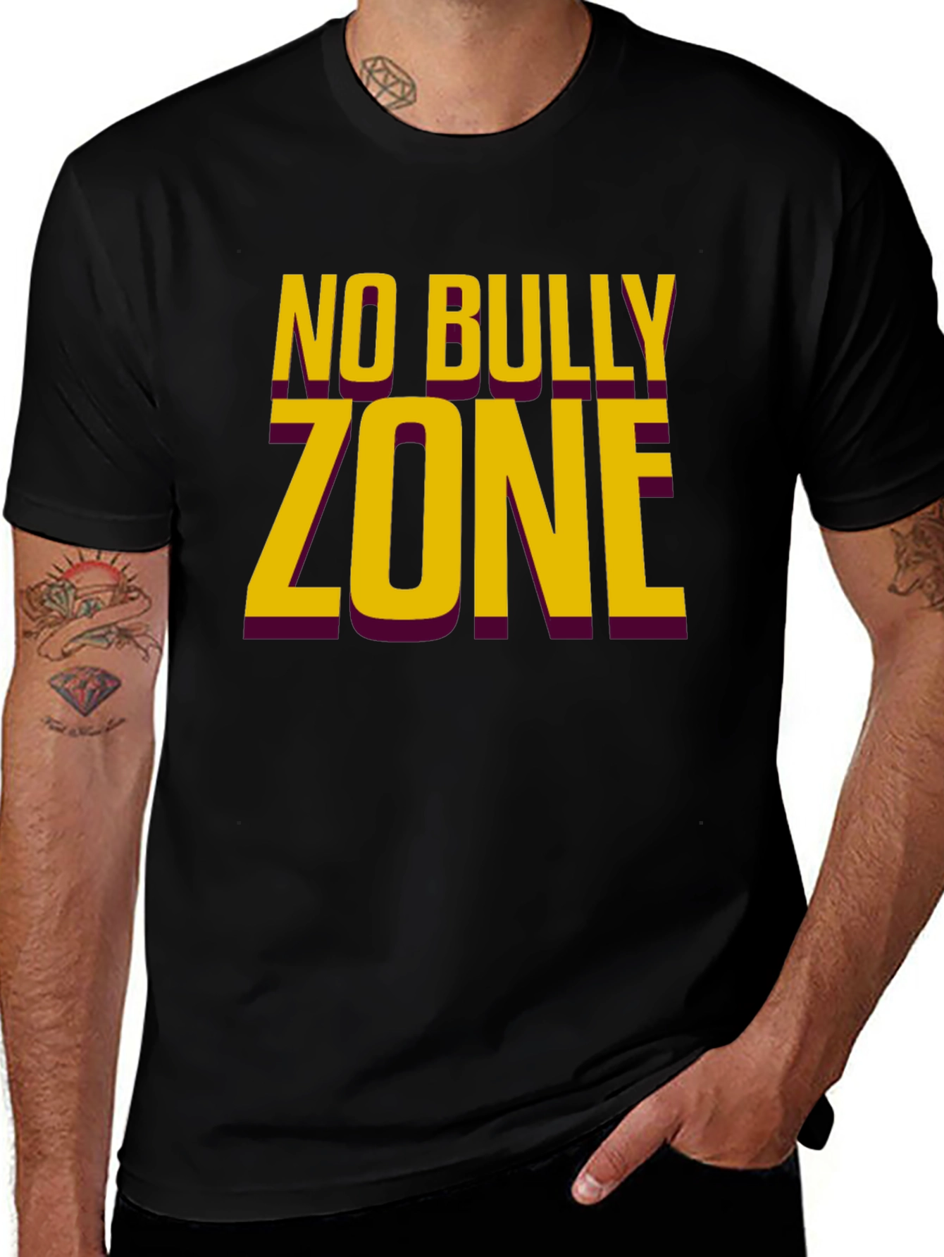 No Bully Zone T-Shirt - Anti-Bullying Awareness