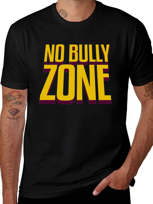 No Bully Zone T-Shirt - Anti-Bullying Awareness