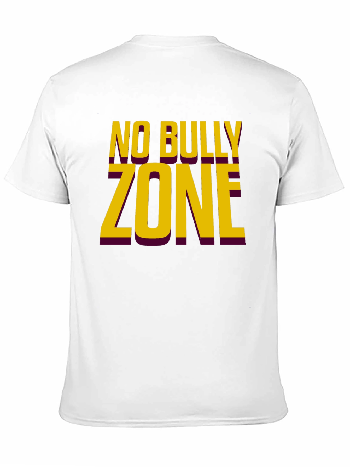 No Bully Zone T-Shirt - Anti-Bullying Awareness