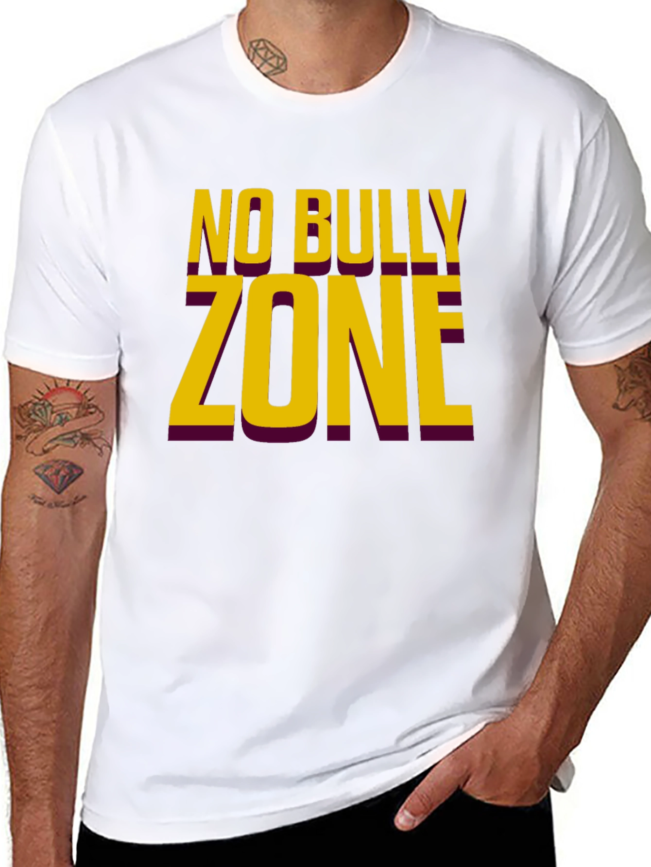 No Bully Zone T-Shirt - Anti-Bullying Awareness