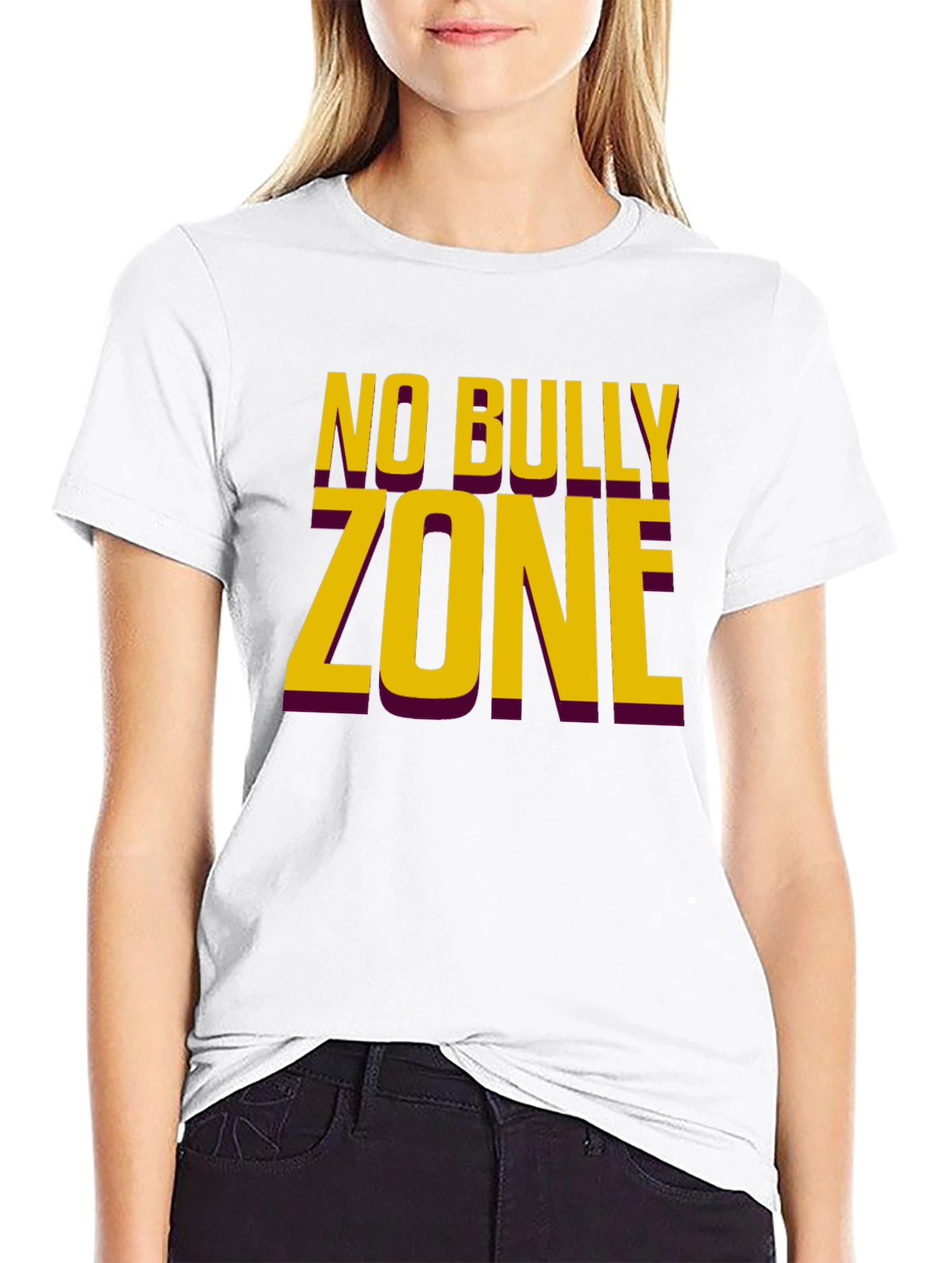 No Bully Zone T-Shirt - Anti-Bullying Awareness