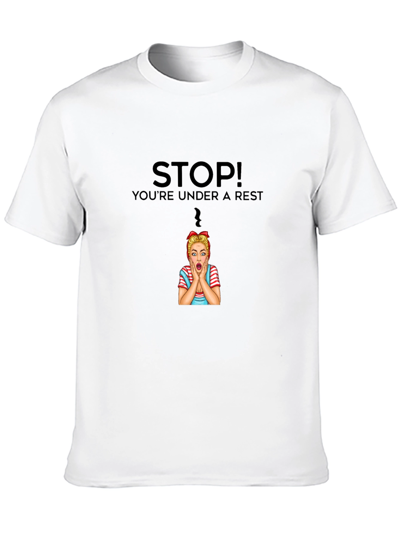 Stop! Youre Under Arrest Graphic Tee