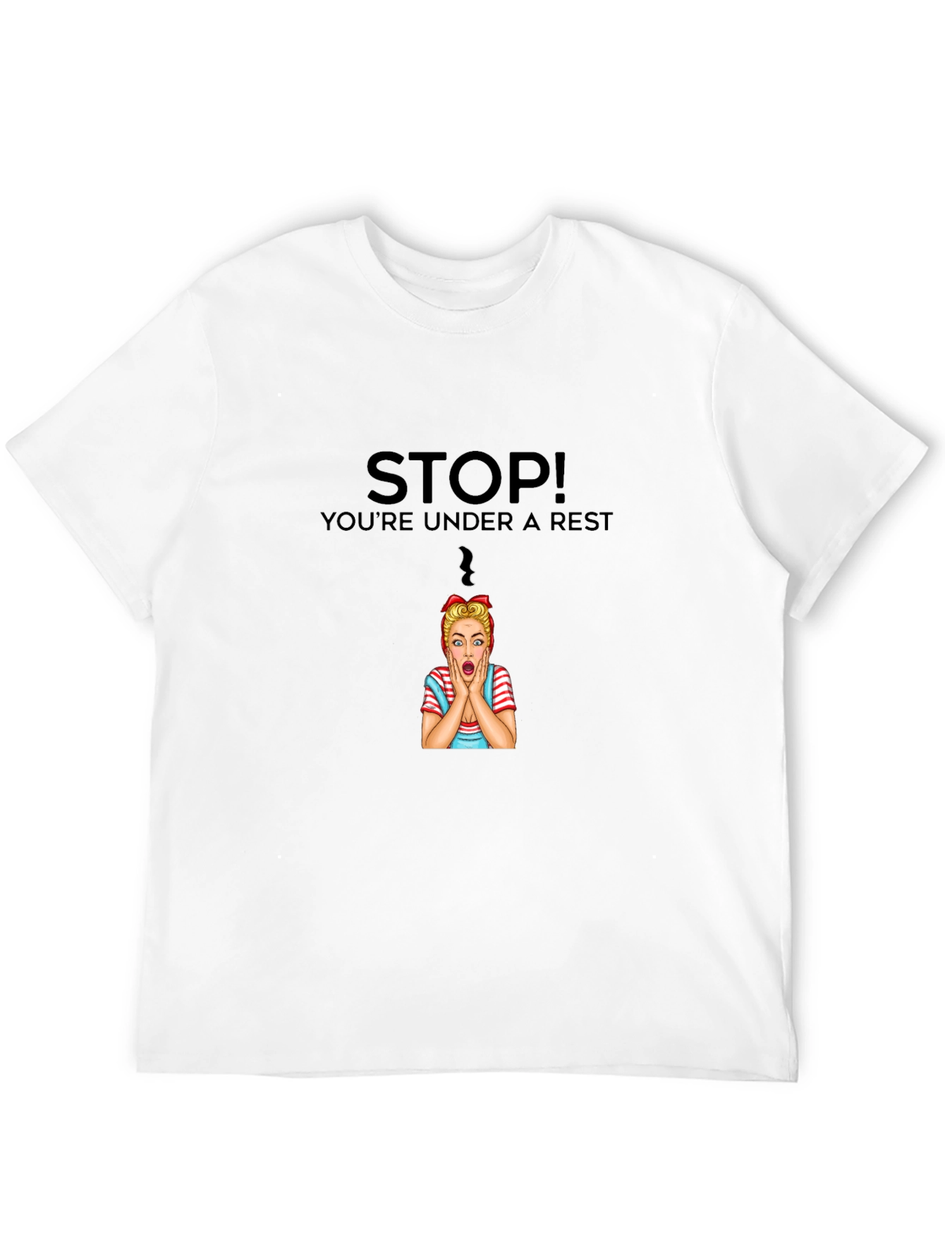 Stop! Youre Under Arrest Graphic Tee