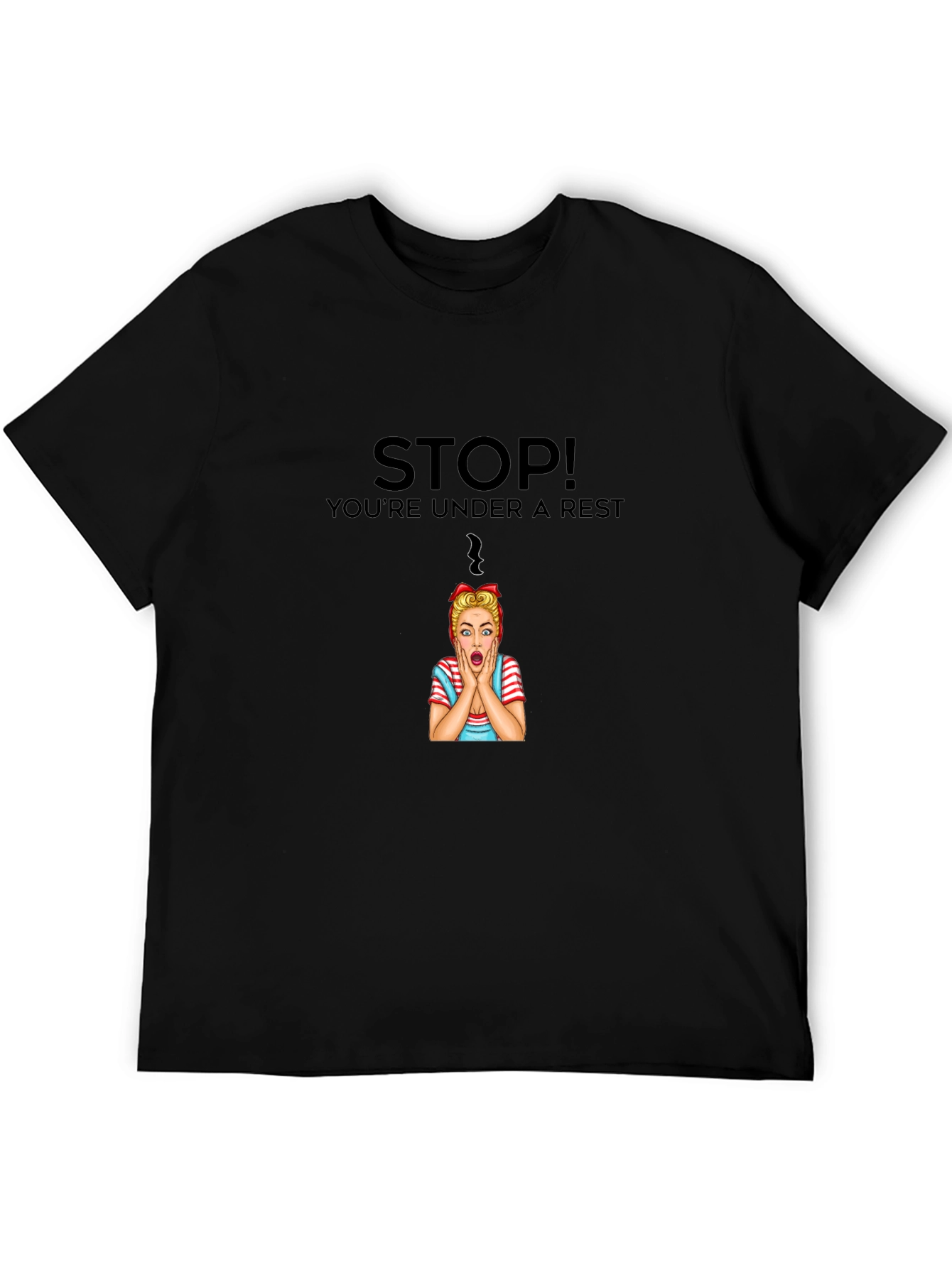 Stop! Youre Under Arrest Graphic Tee