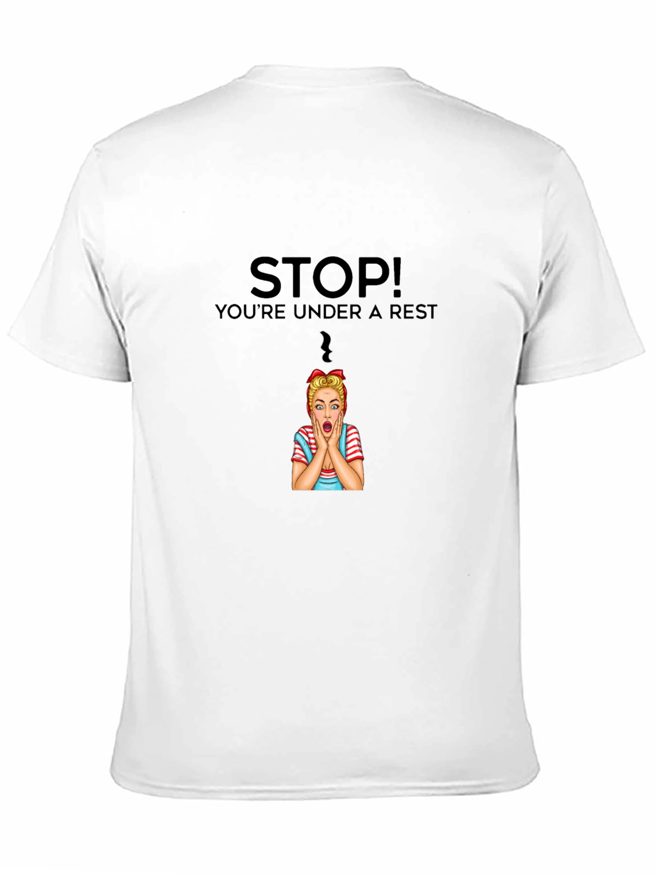 Stop! Youre Under Arrest Graphic Tee